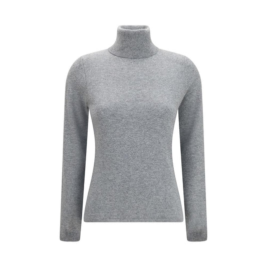 Gray Cashmere Turtleneck