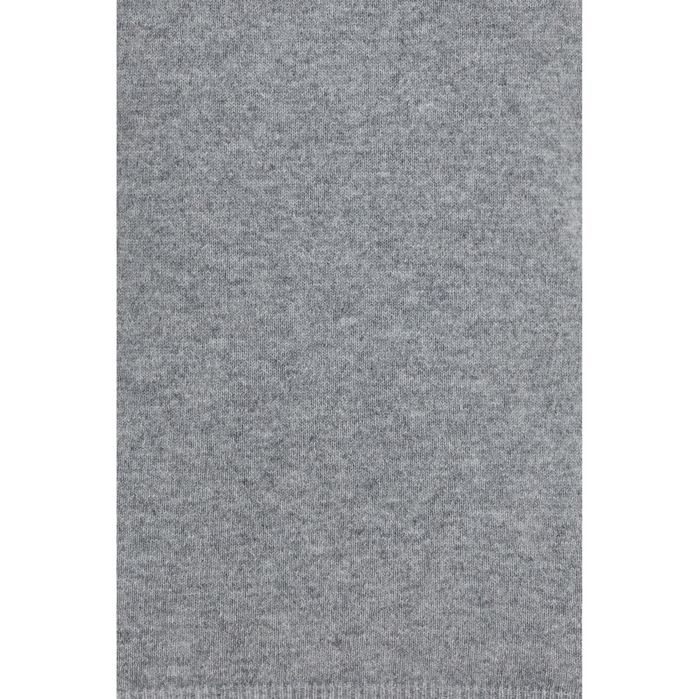 Gray Cashmere Turtleneck