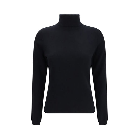 Black Cashmere Turtleneck