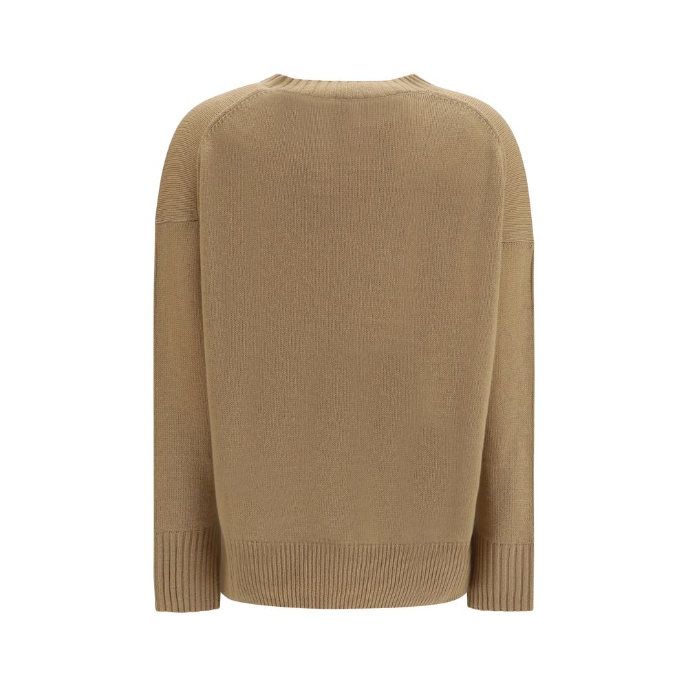 Beige Cashmere Sweatshirt
