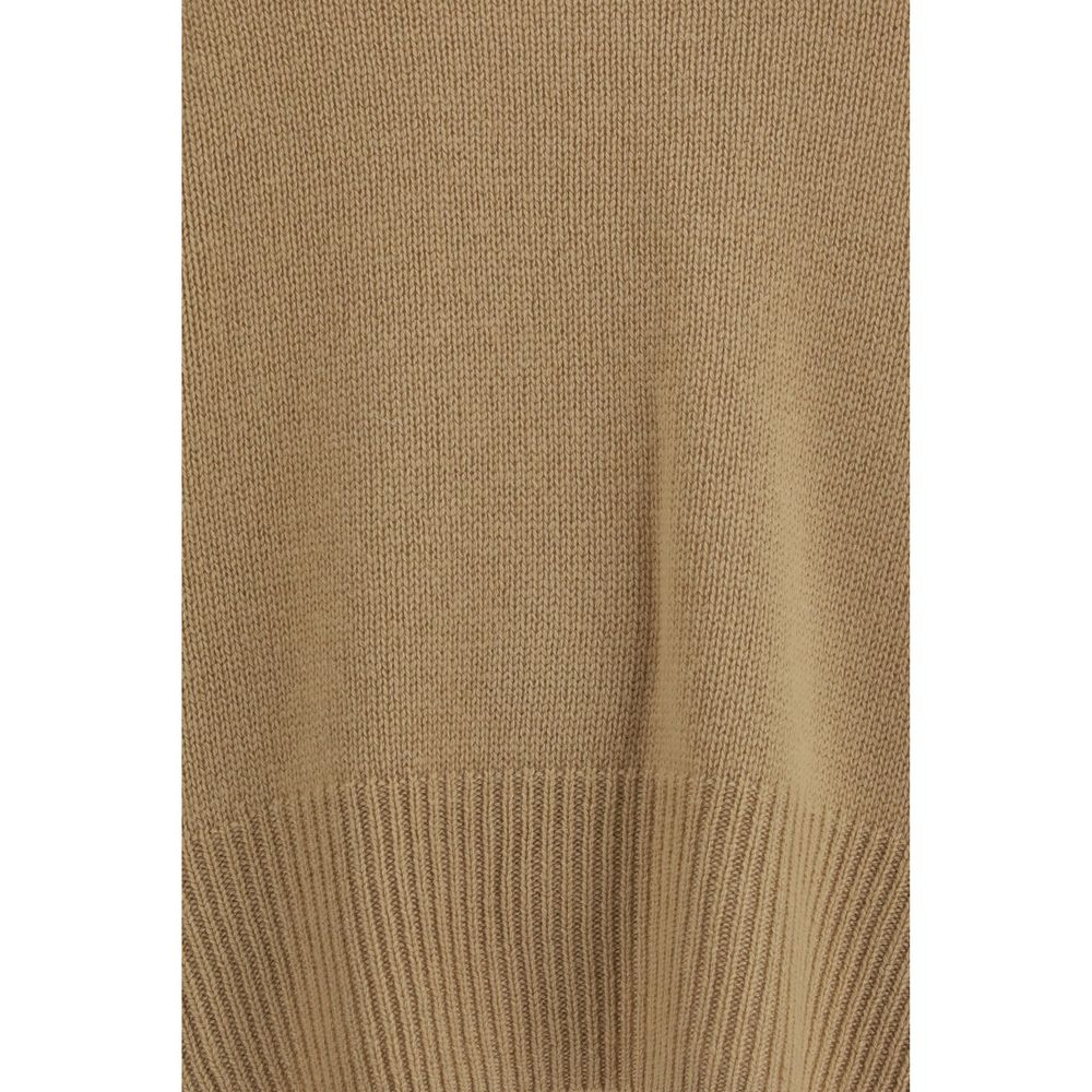 Beige Cashmere Sweatshirt
