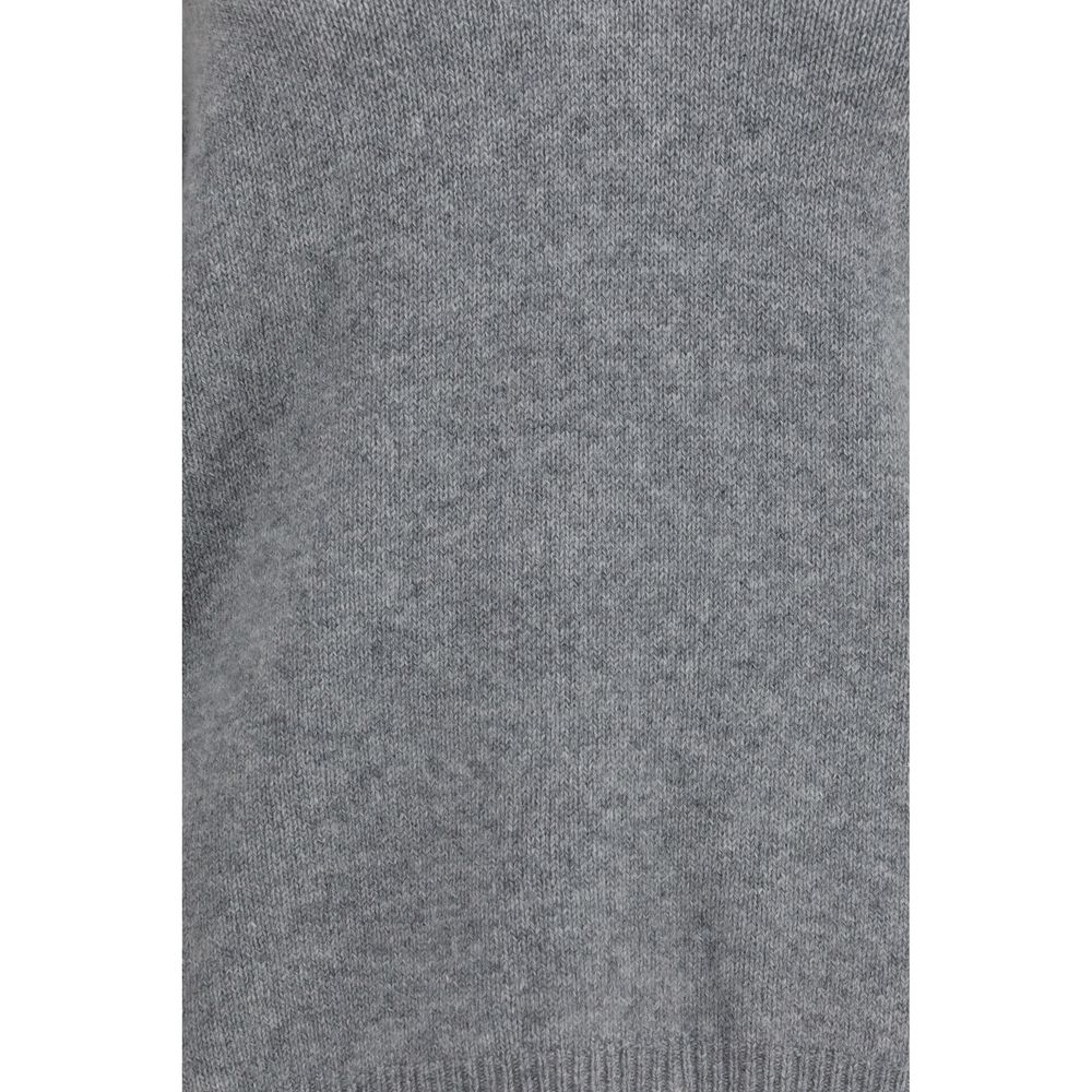Gray Cashmere Sweater