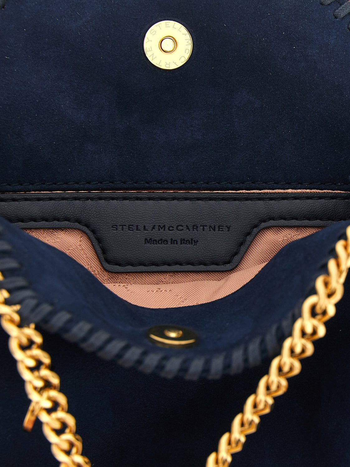 Blue Polyamide Crossbody Bag