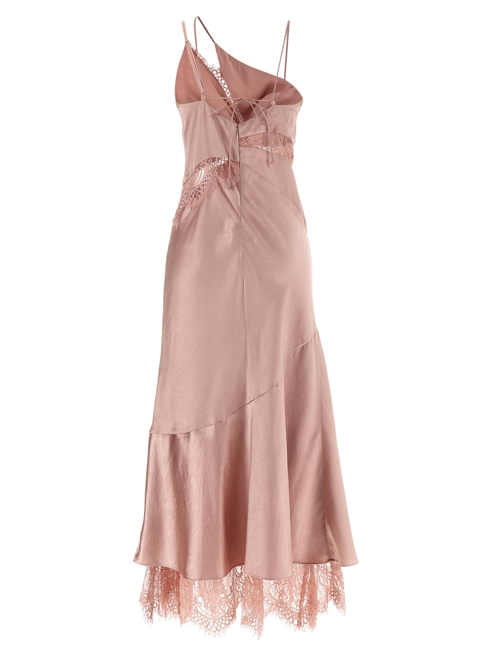 Multicolor Acetate Long Dress