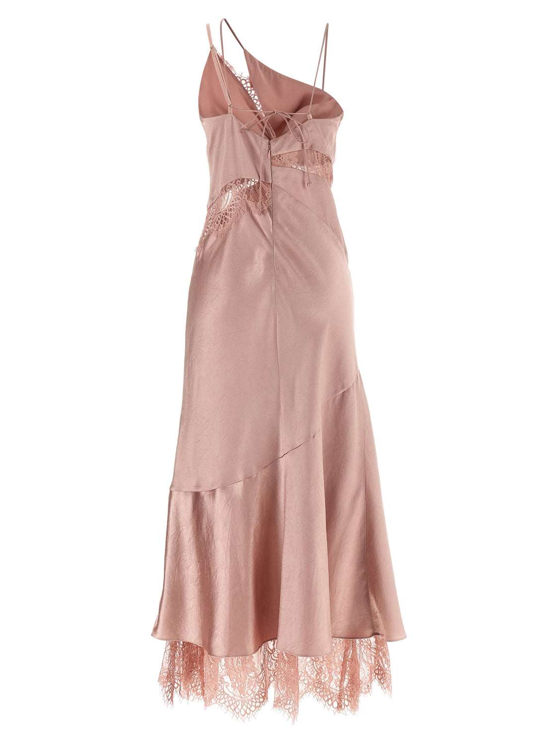 Multicolor Acetate Long Dress