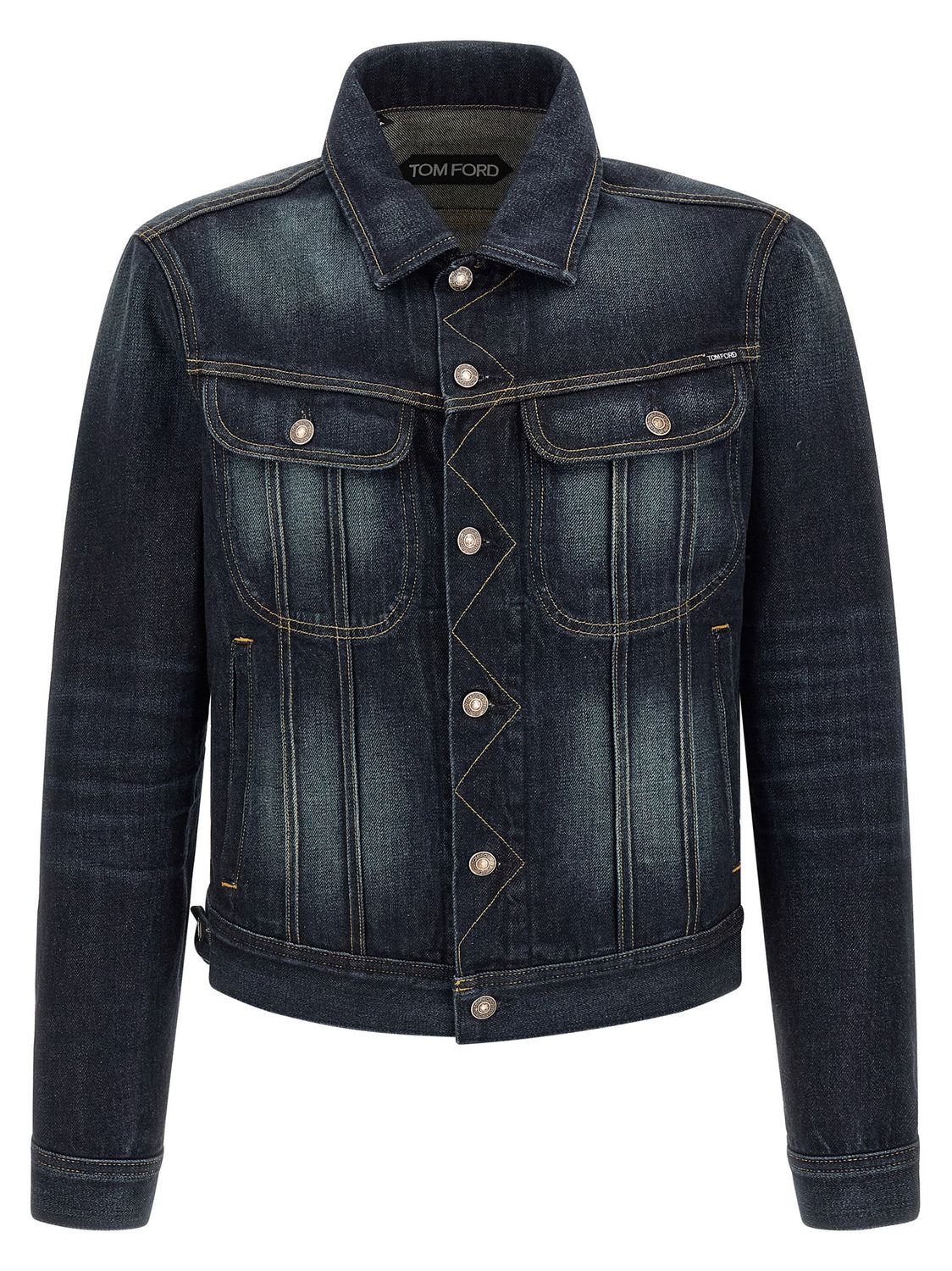 Blue Cotton Denim Jacket