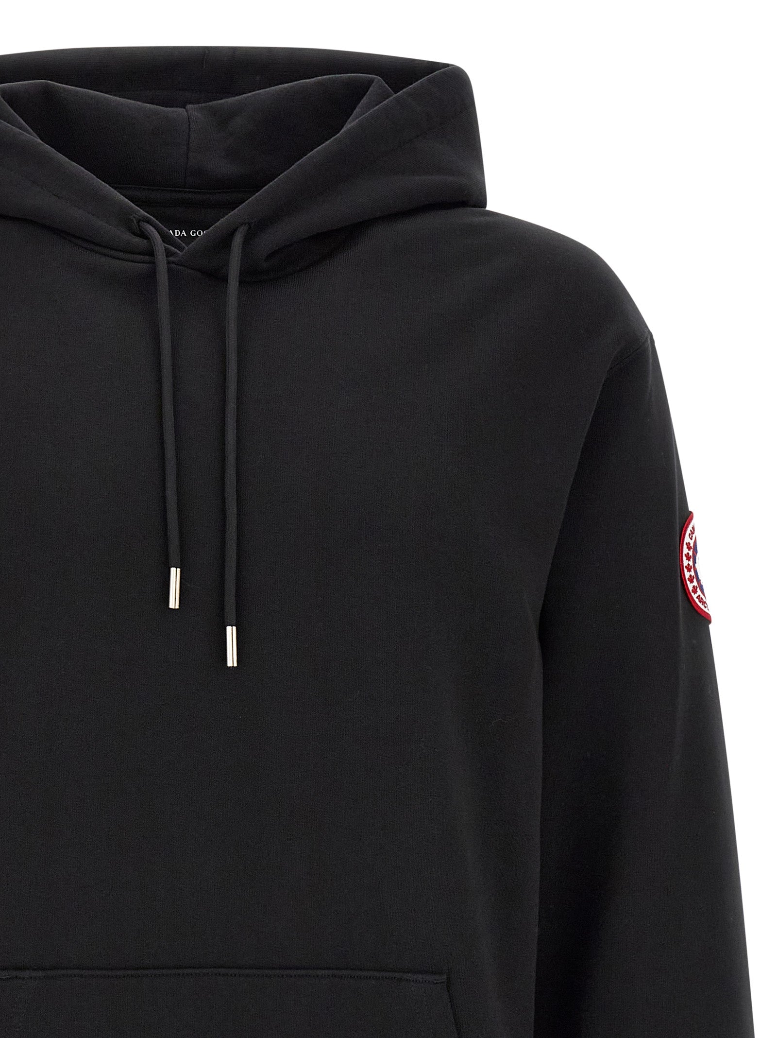 Black Cotton Sweatshirt