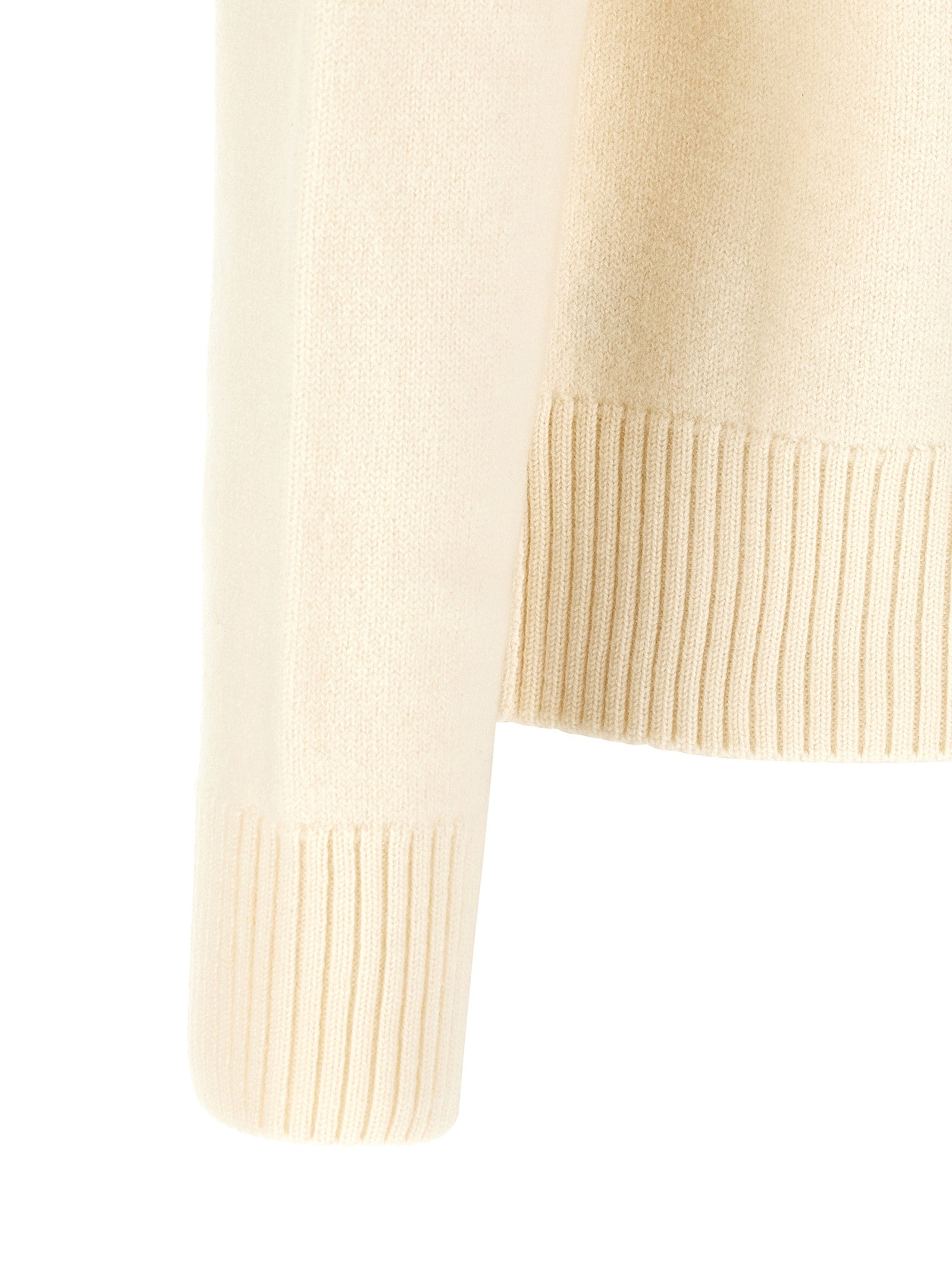 Bicolor Wool Polo Shirt