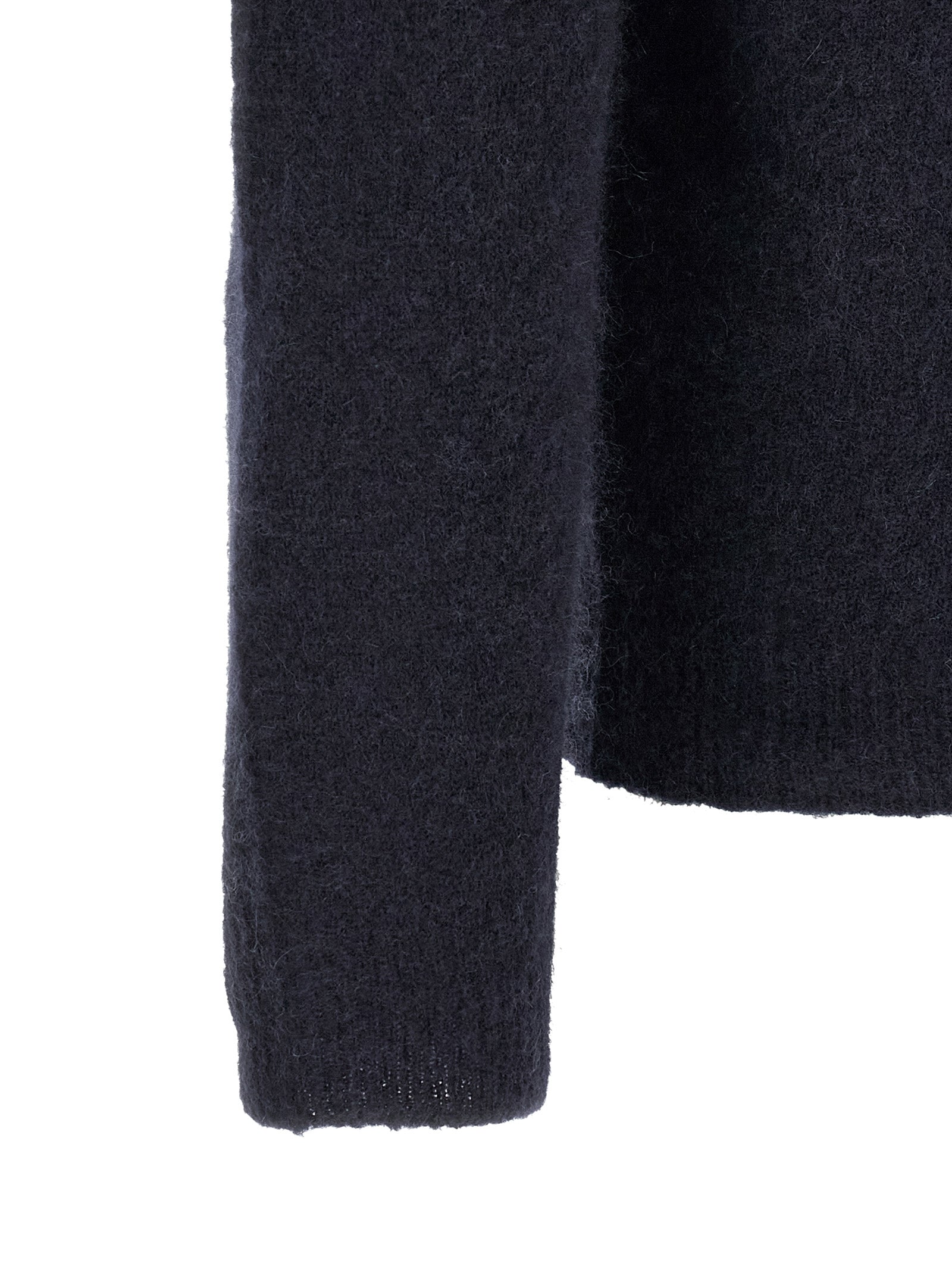 Blue Cashmere Polo Shirt