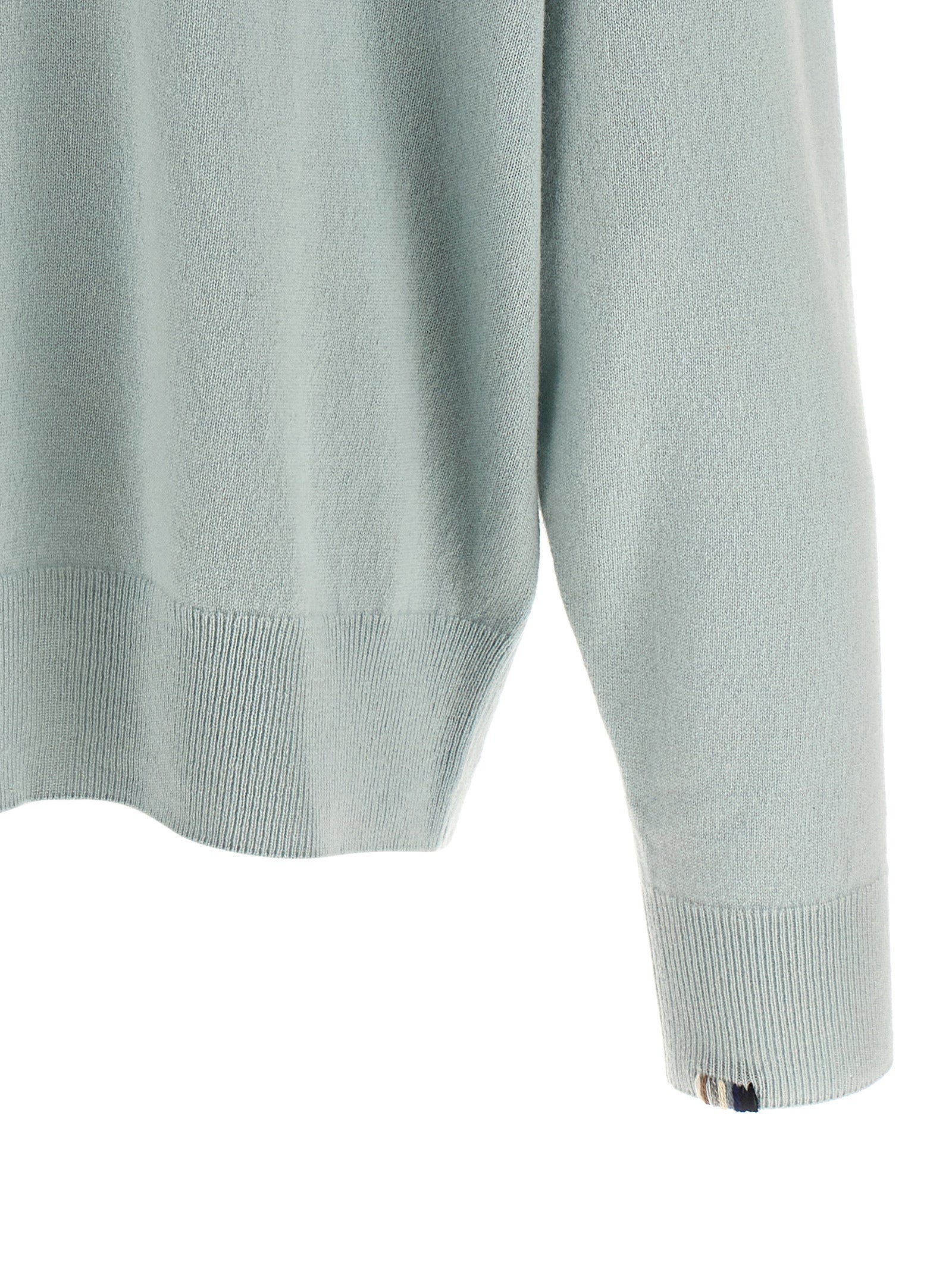 Blue Cashmere Cardigan