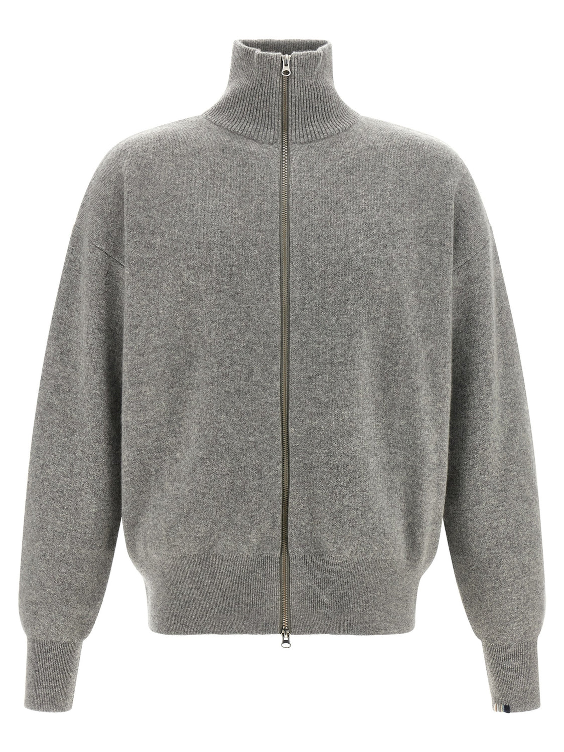 Gray Cashmere Cardigan