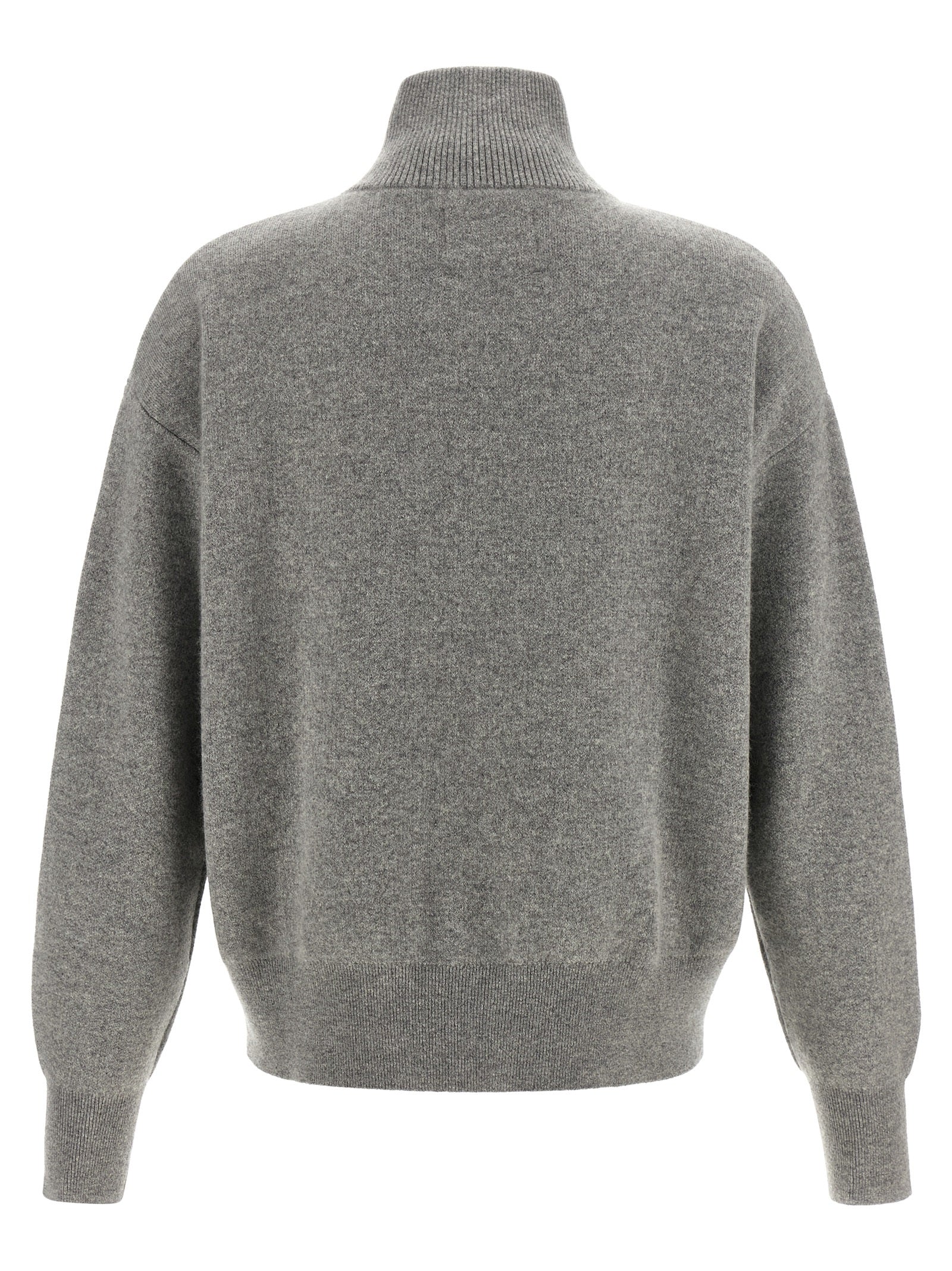 Gray Cashmere Cardigan