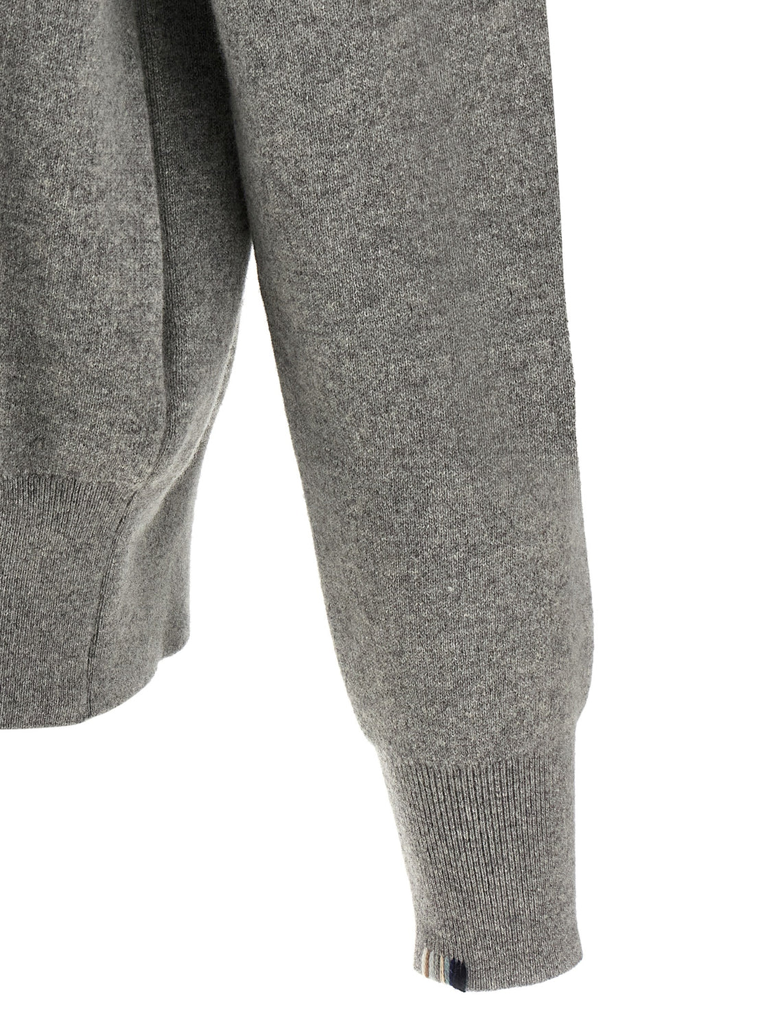 Gray Cashmere Cardigan