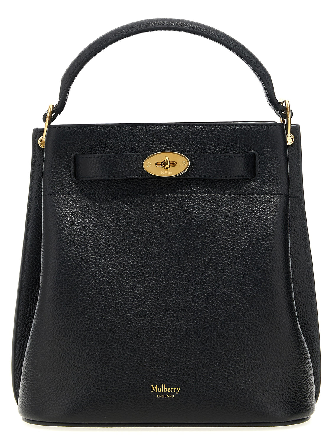 Black Calfskin Crossbody Bag