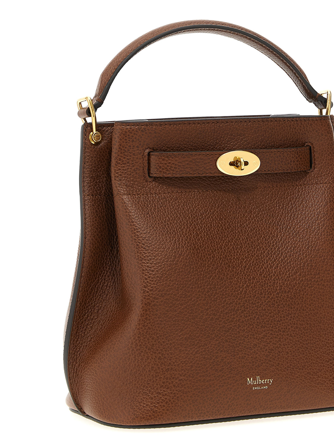 Brown Calfskin Crossbody Bag