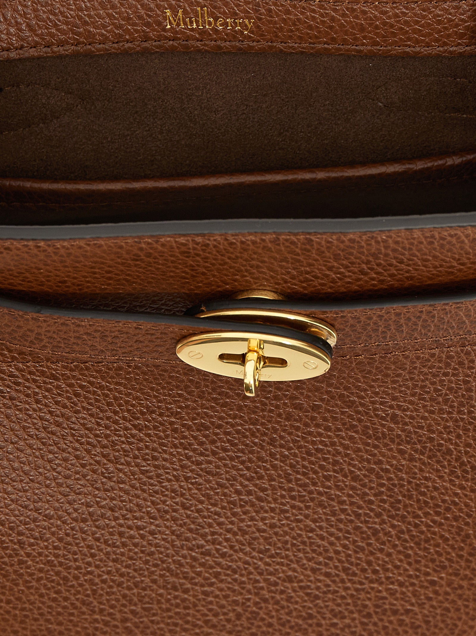 Brown Calfskin Crossbody Bag