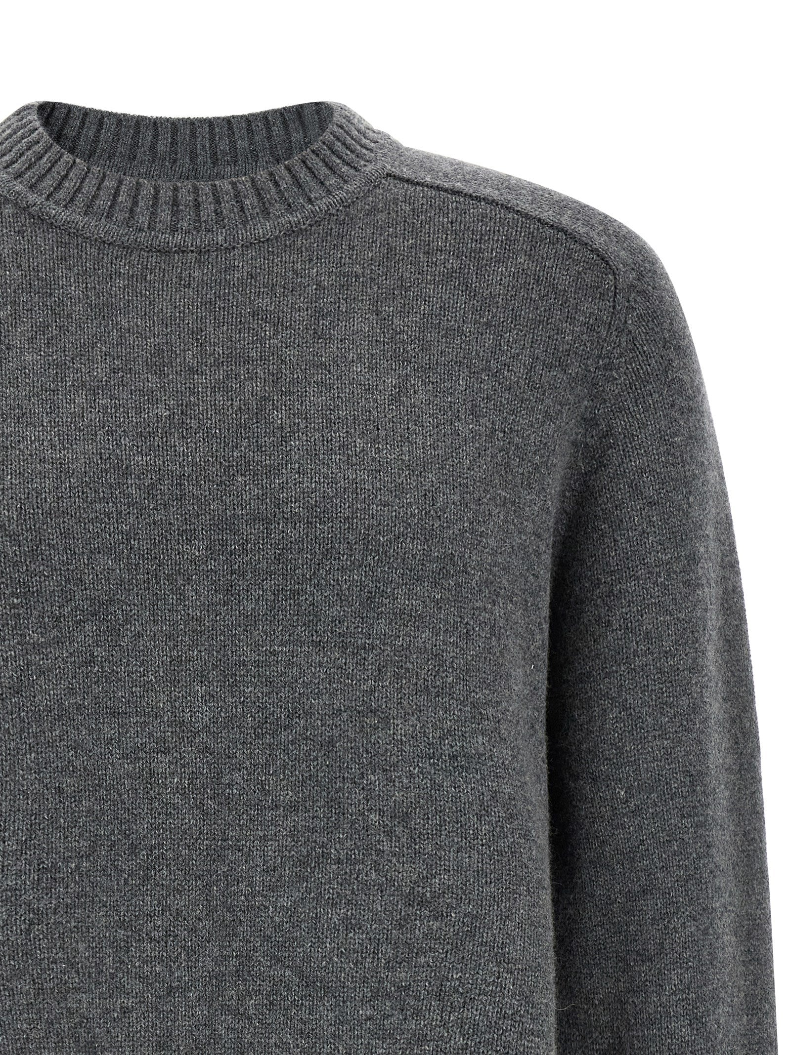 Gray Cashmere Cardigan