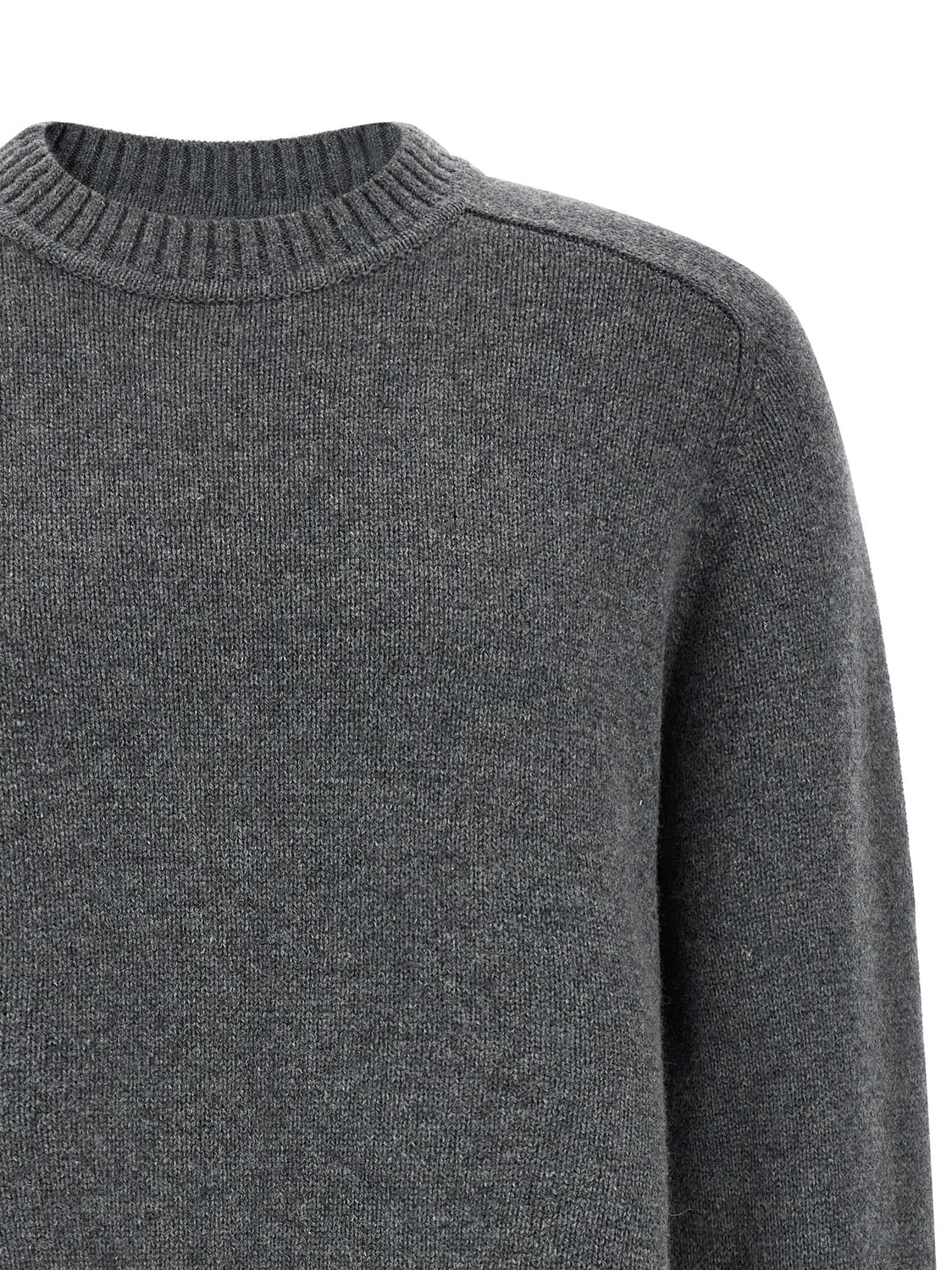 Gray Cashmere Cardigan