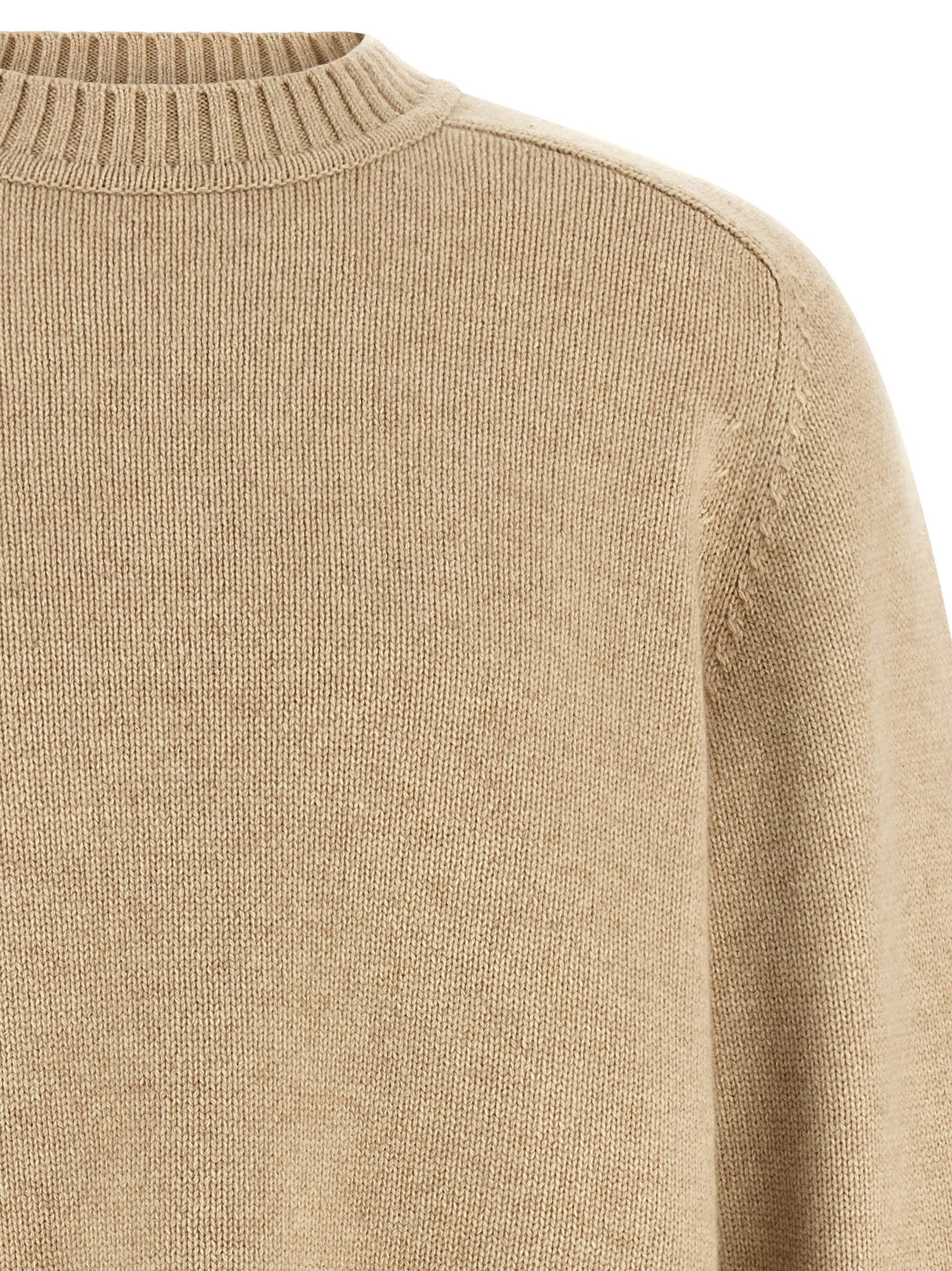 Beige Cashmere Cardigan