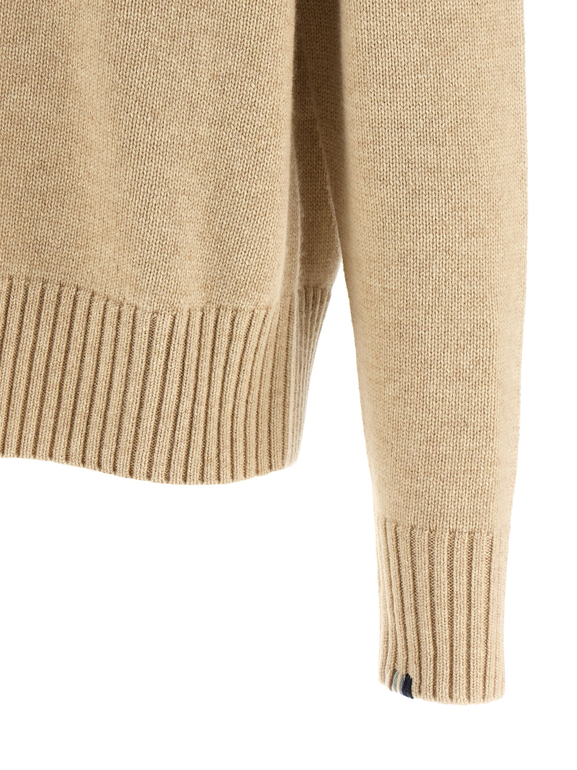 Beige Cashmere Cardigan