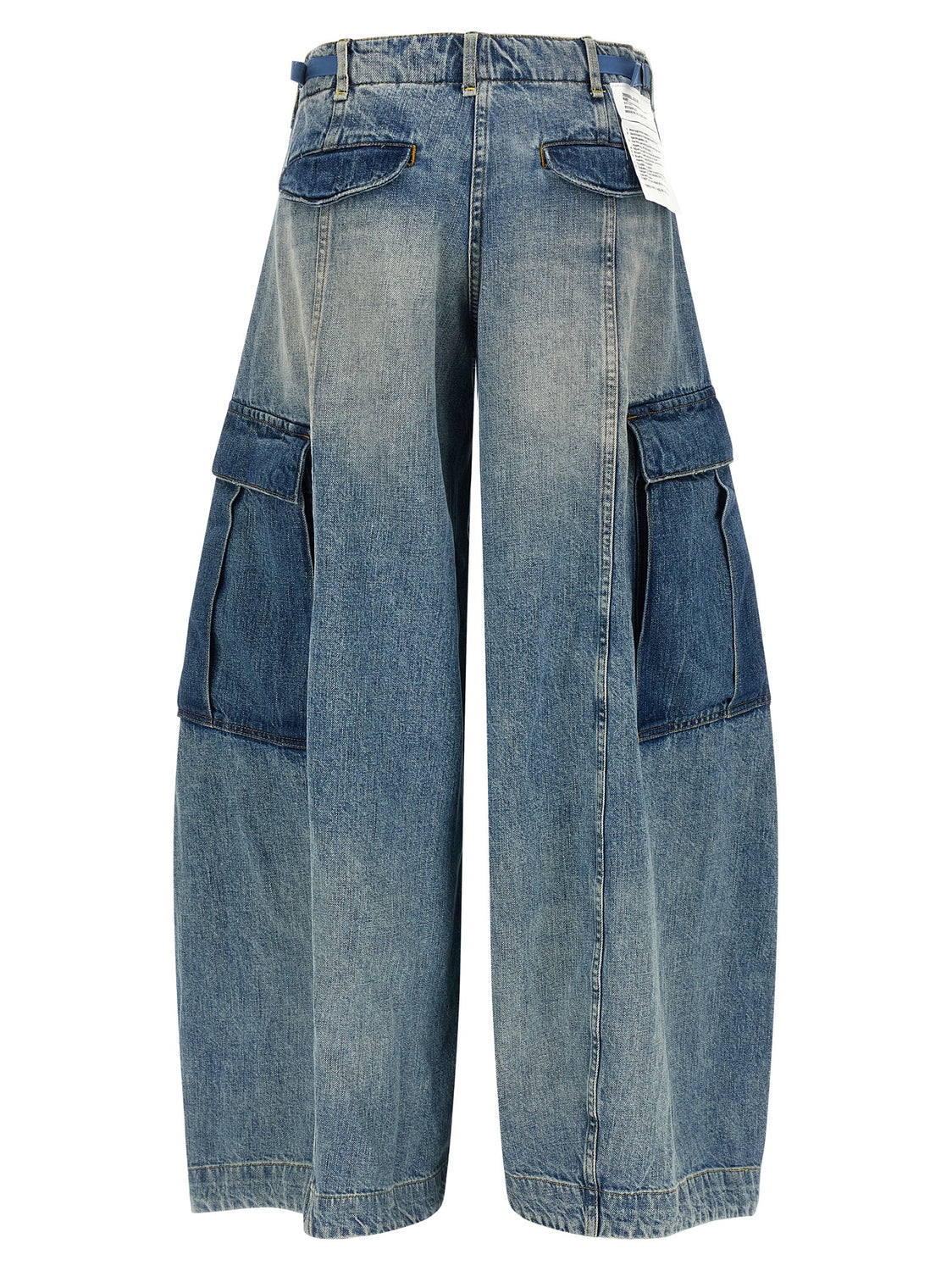 Blue Cotton Jeans Denim