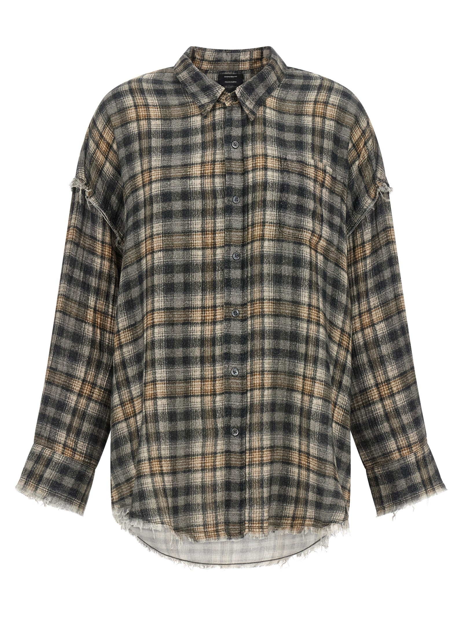 Gray Cotton Blouse