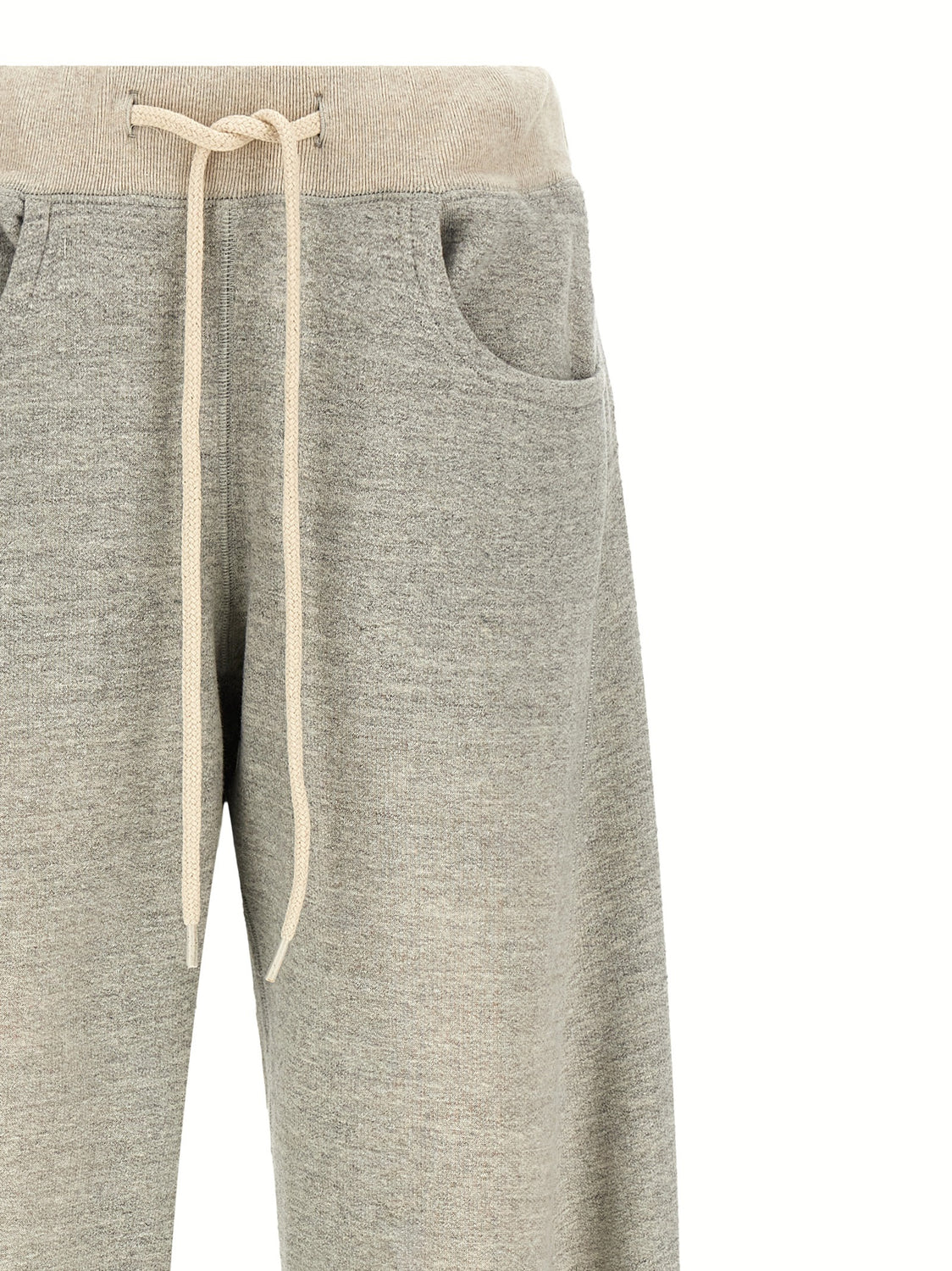 Gray Cotton Joggers (Workout Pants)