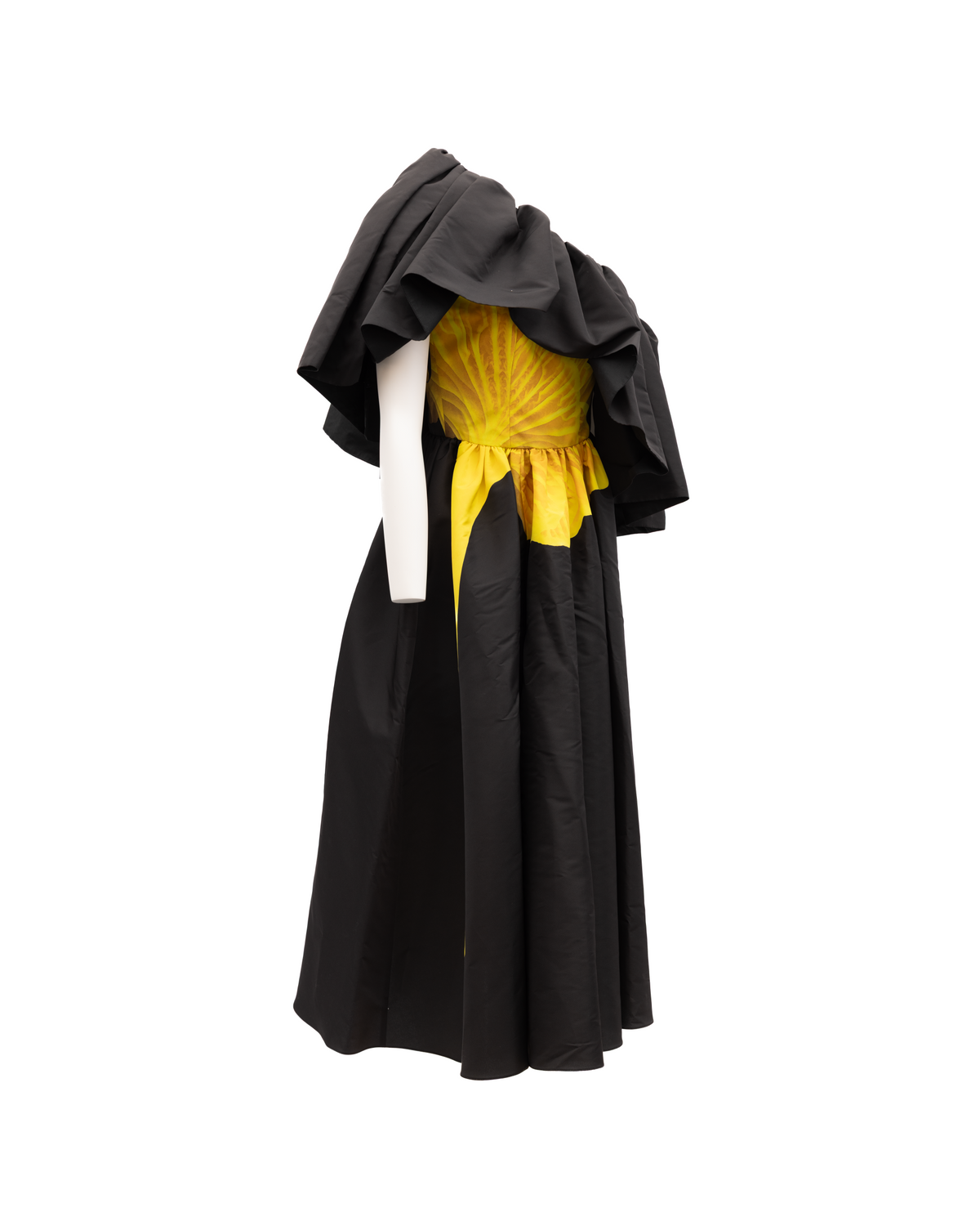 Black Women Acetate Dress