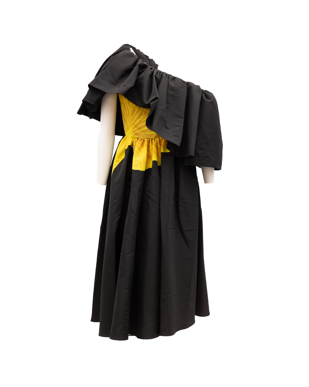 Black Women Acetate Dress