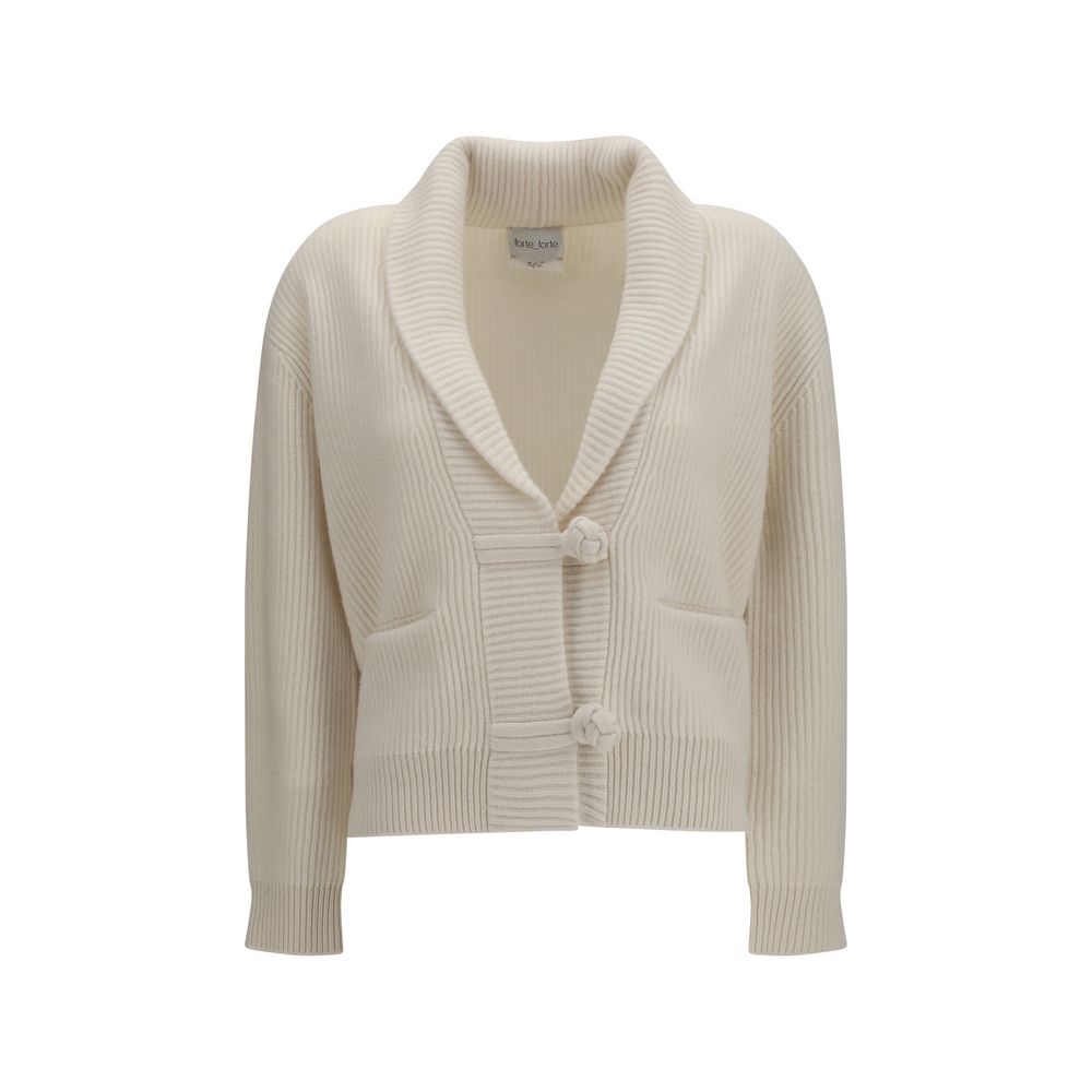 White Wool Oves Aries Cardigan