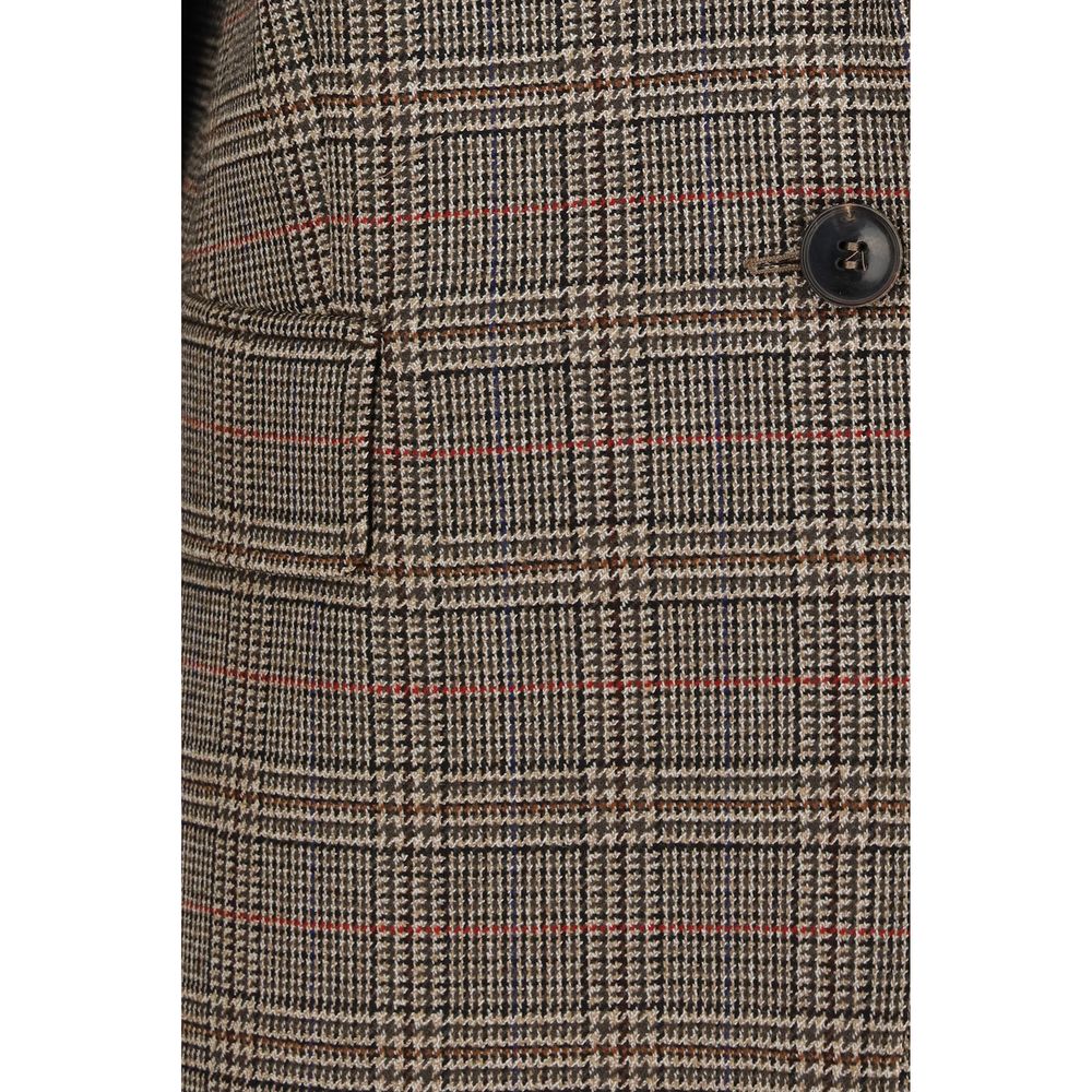 Brown Wool Oves Aries Blazer