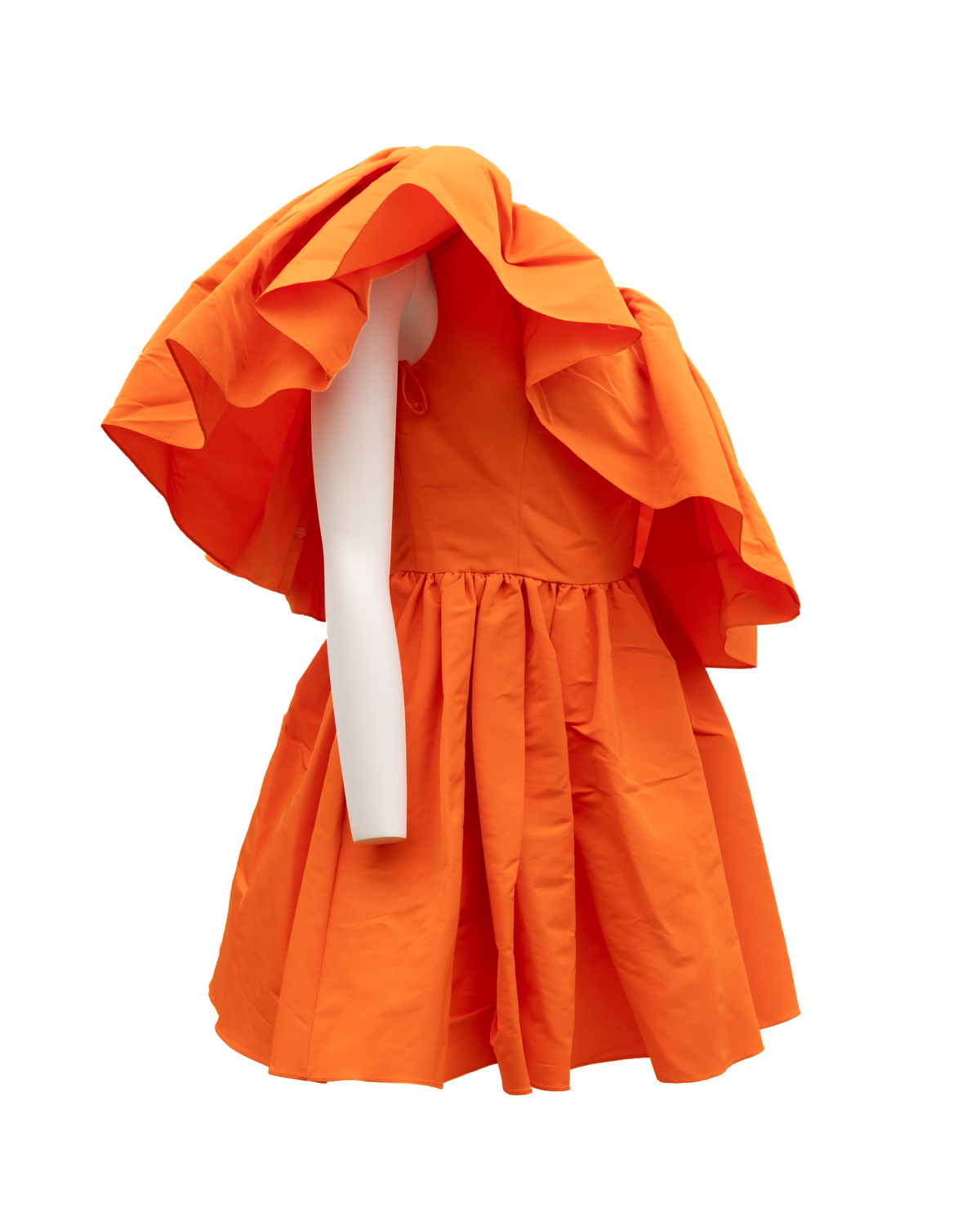Orange Women Cocktail Dress