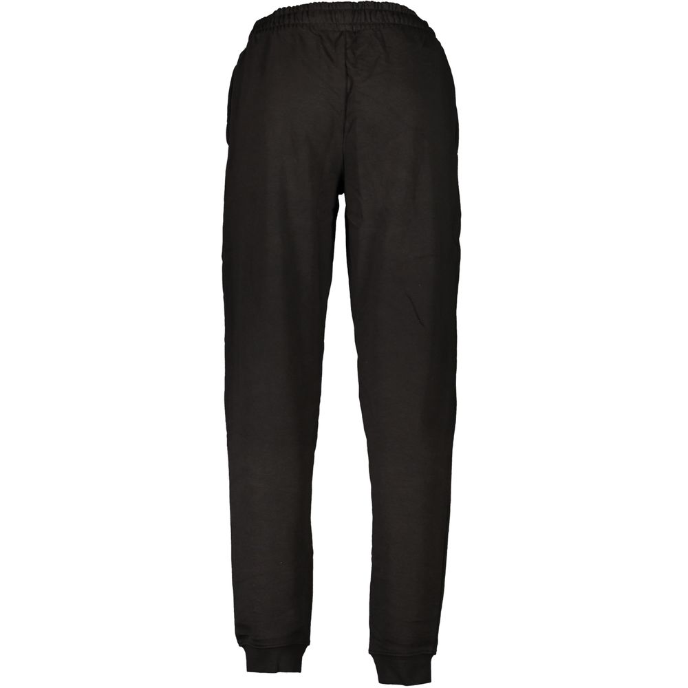 Black Cotton Men's Trousers