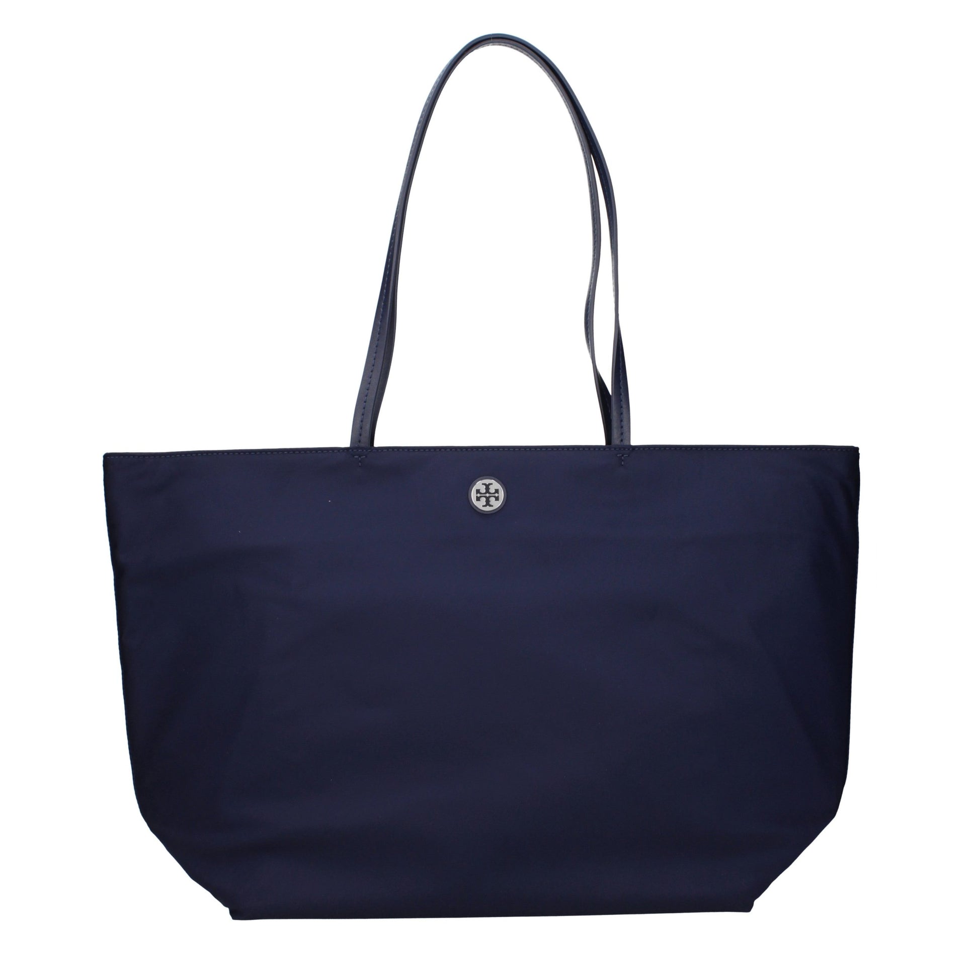 Blue Fabric Shoulder Bag