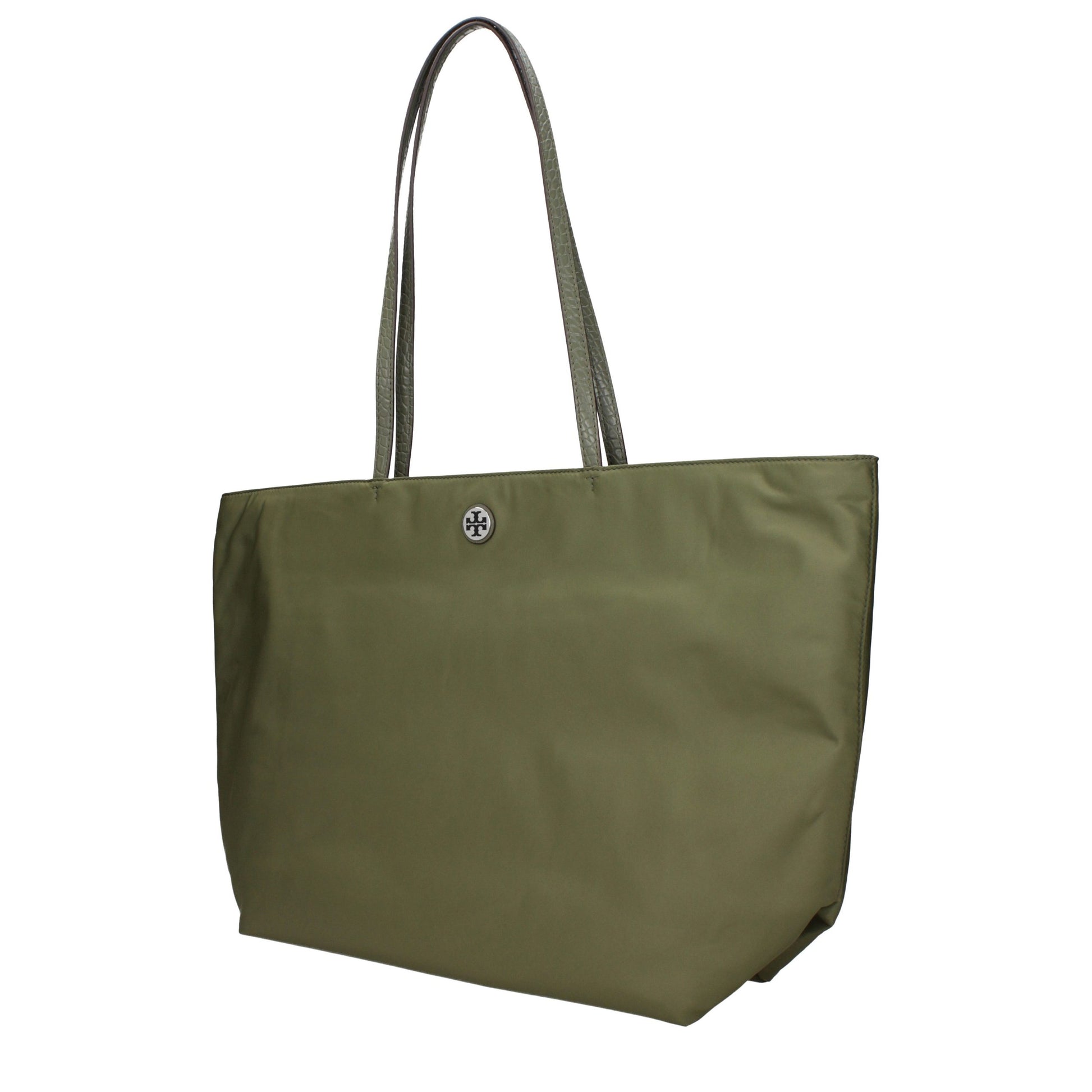 Green Fabric Shoulder Bag