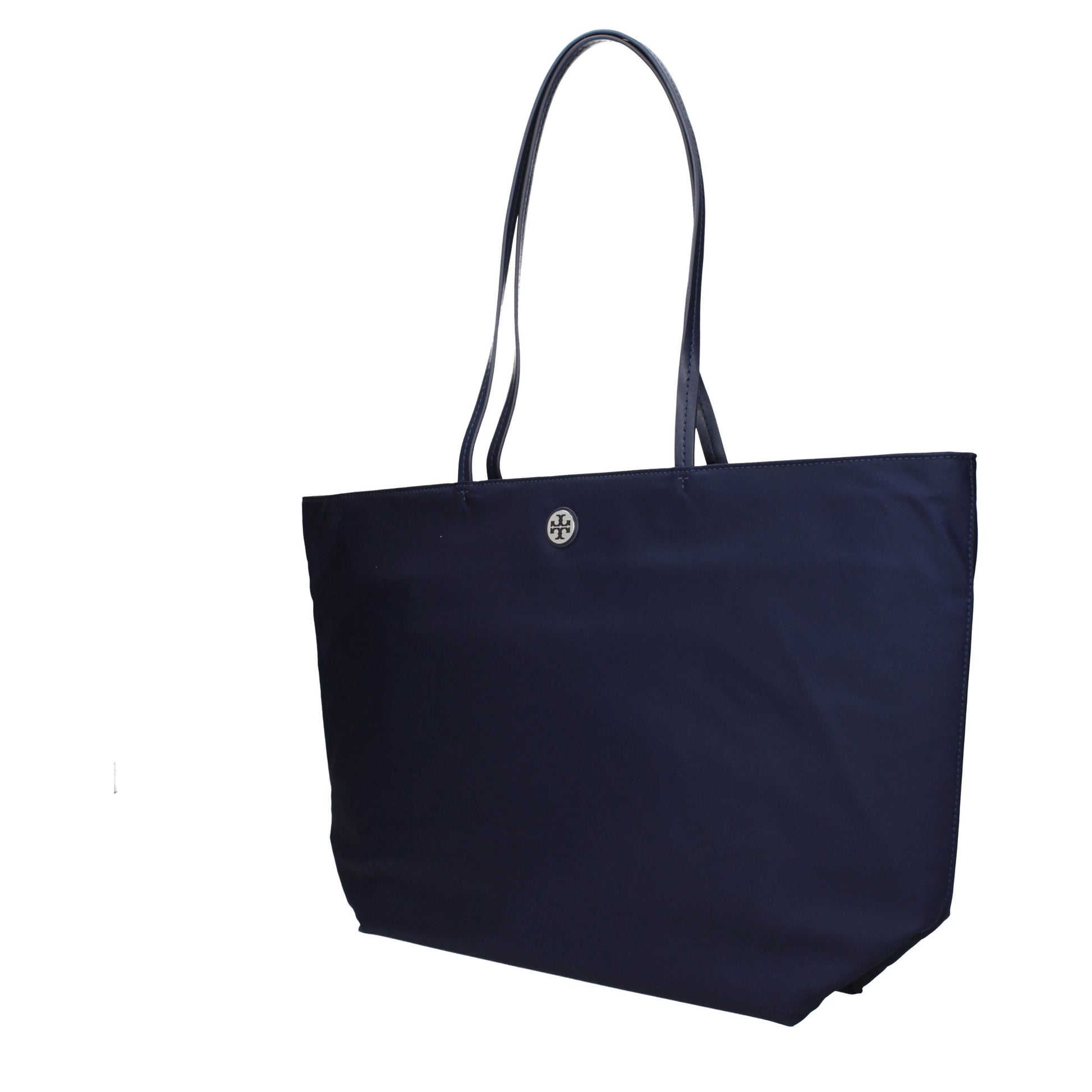 Blue Fabric Shoulder Bag