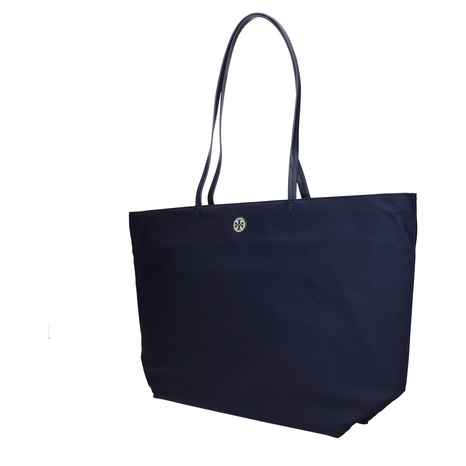 Blue Fabric Shoulder Bag