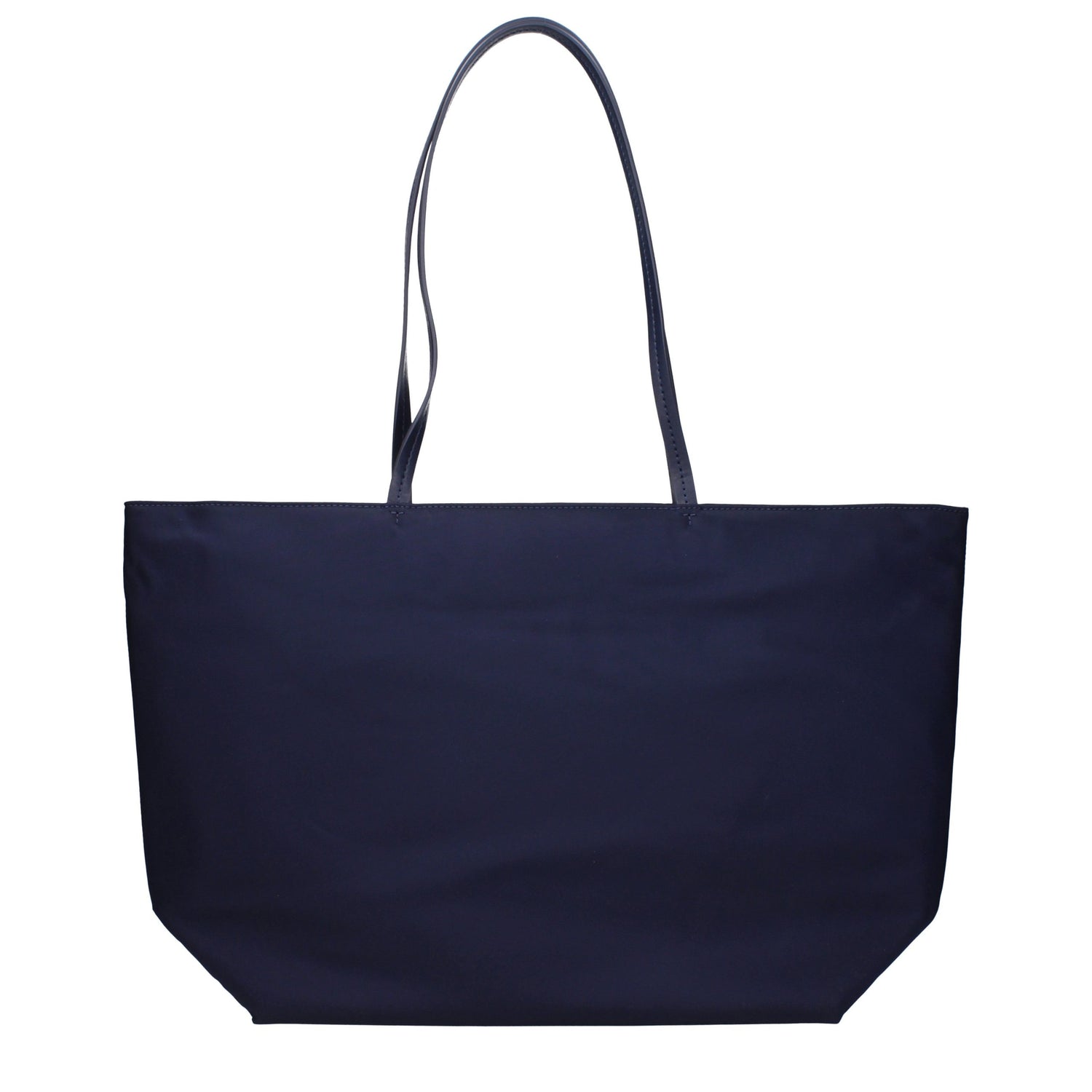 Blue Fabric Shoulder Bag