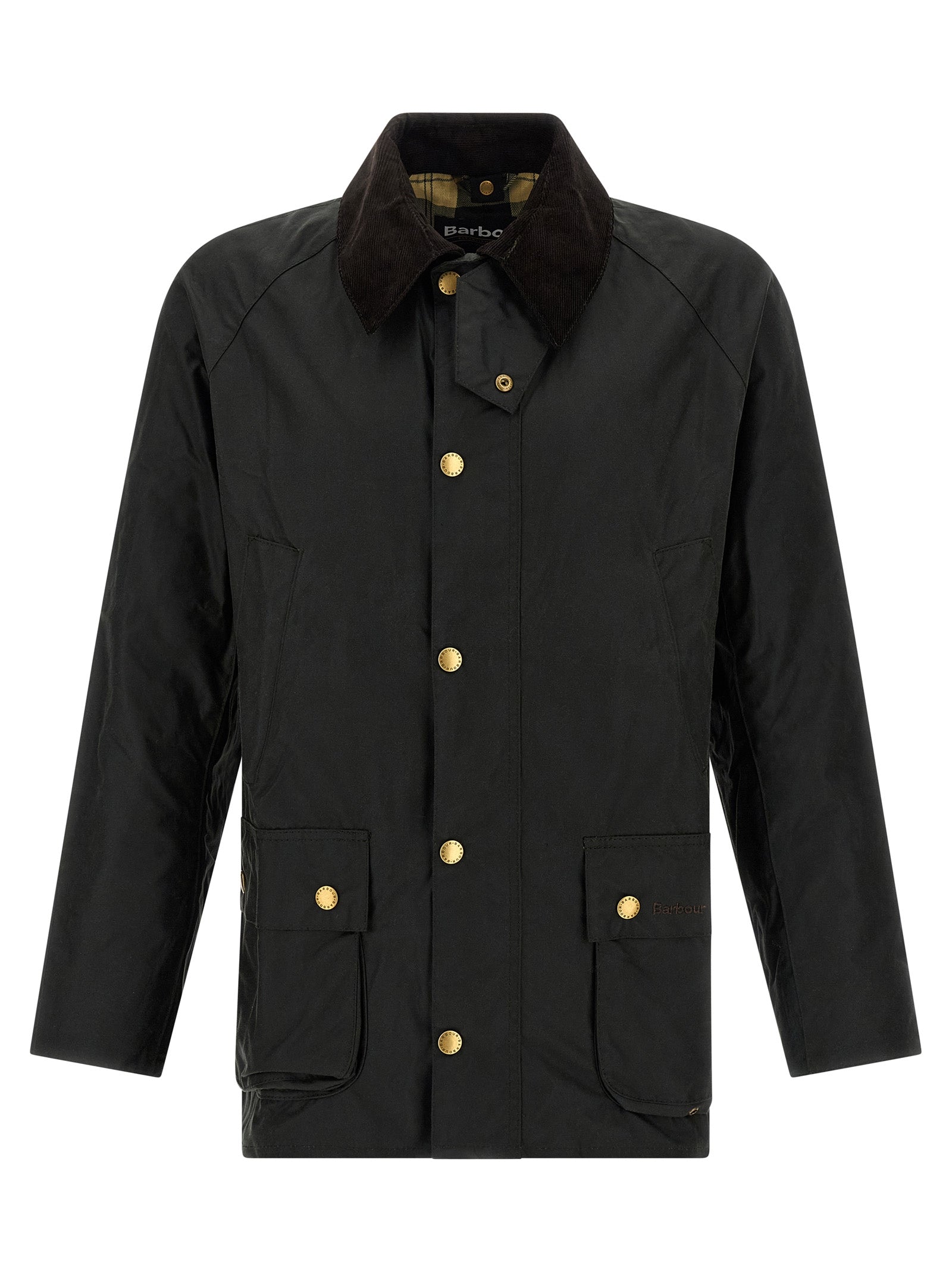 Bicolor Cotton Shell Jacket