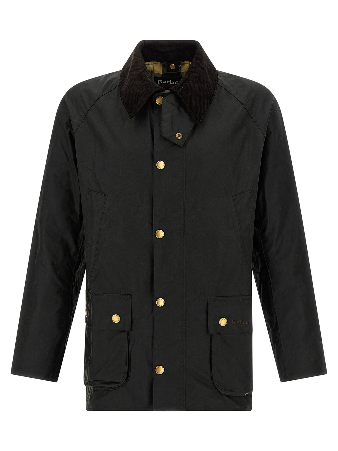 Bicolor Cotton Shell Jacket