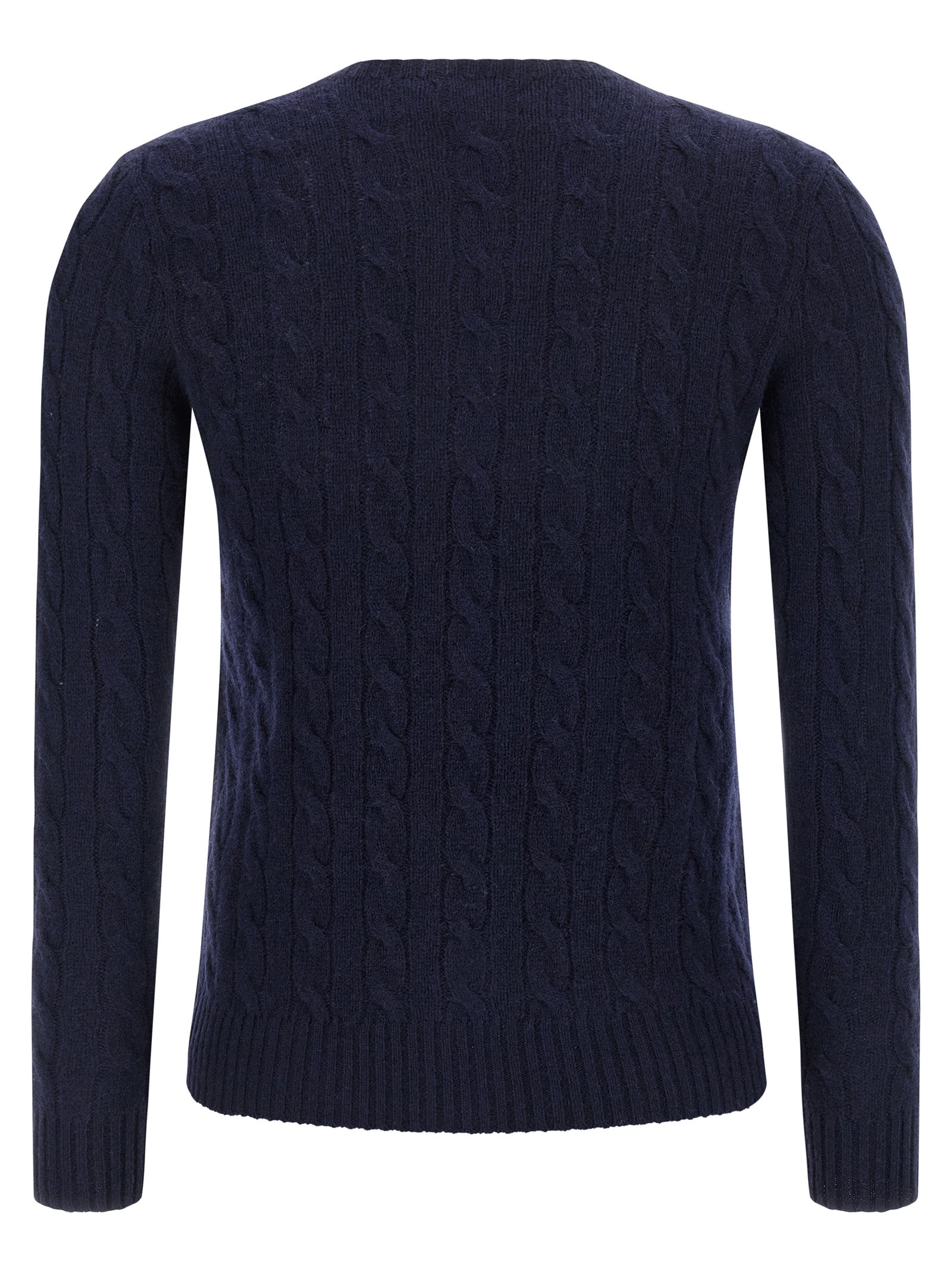 Blue Wool Cardigan