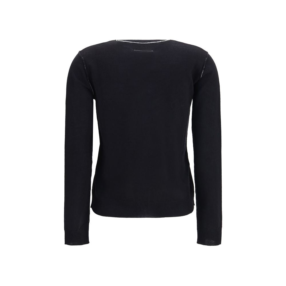 Black Wool Oves Aries Cardigan