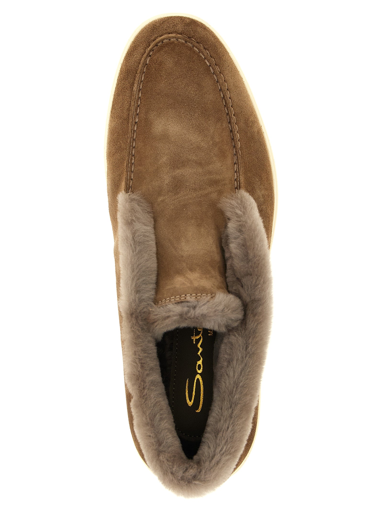 Brown Calfskin Ankle Boots