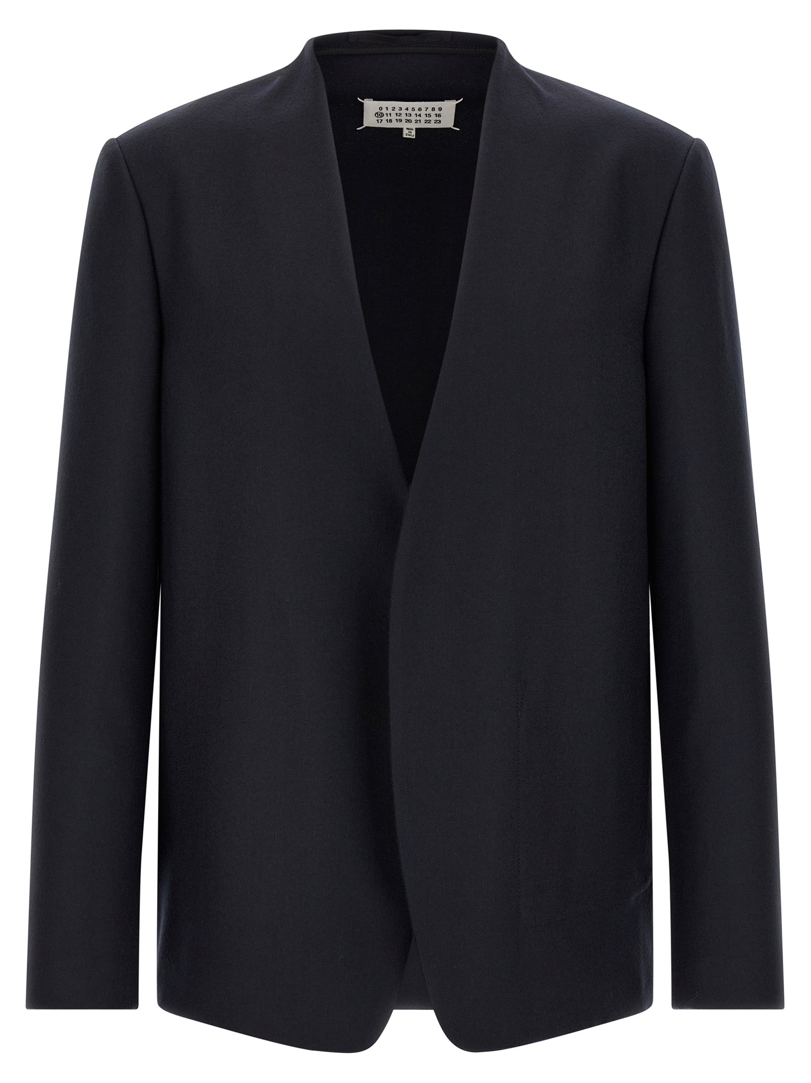 Blue Virgin Wool Blazer