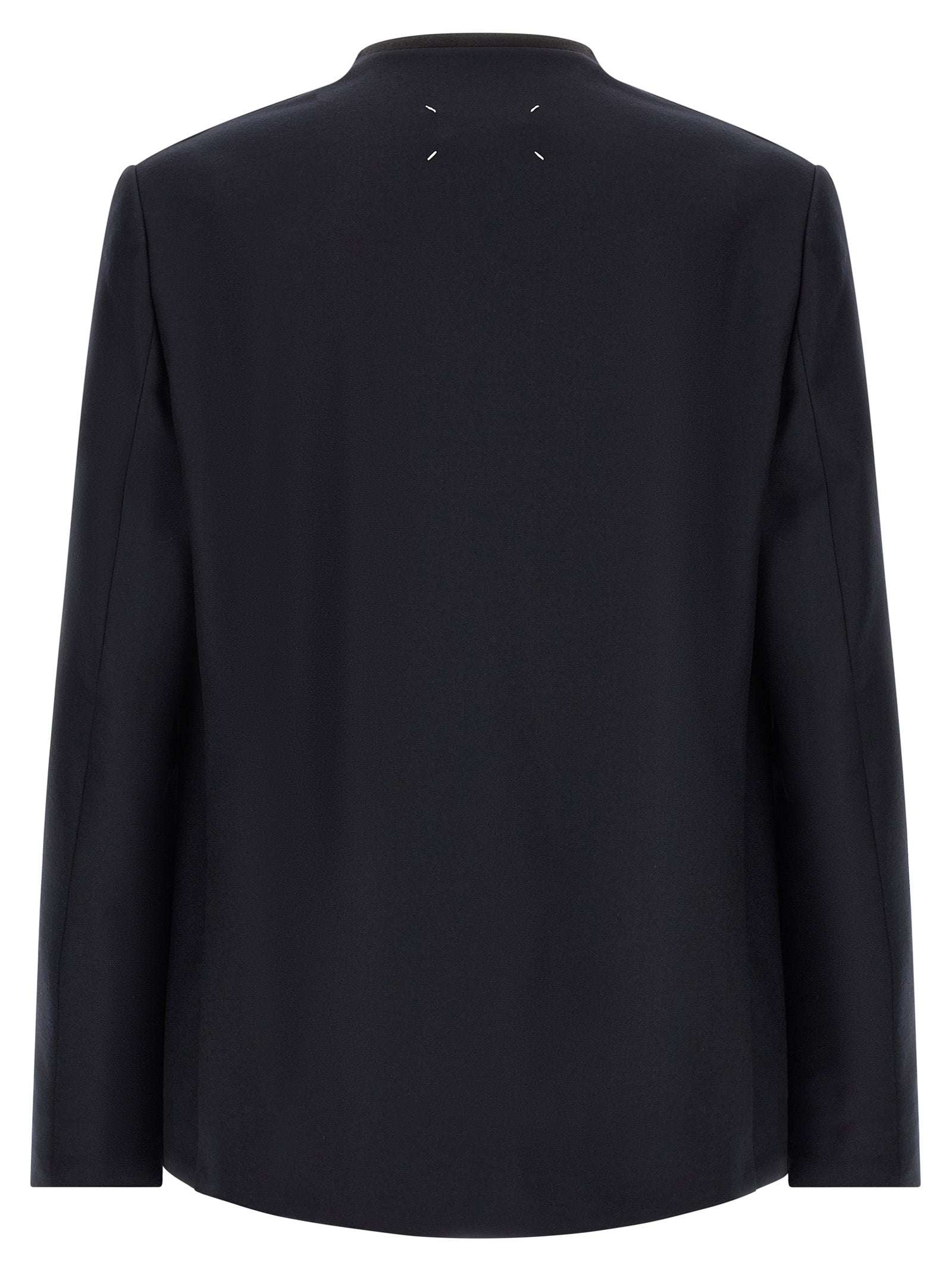 Blue Virgin Wool Blazer
