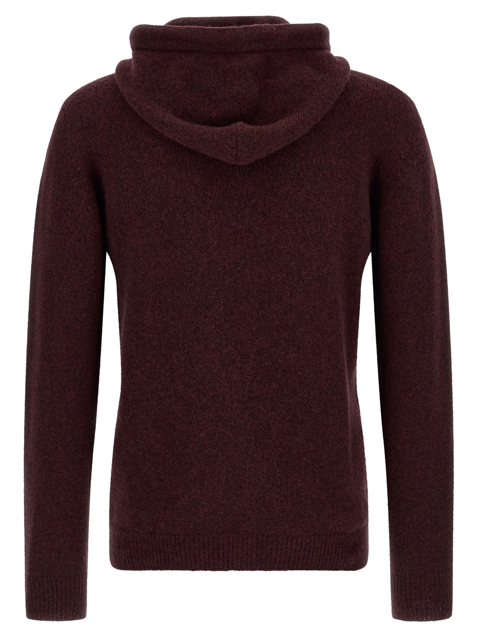 Bordeaux Wool Cardigan