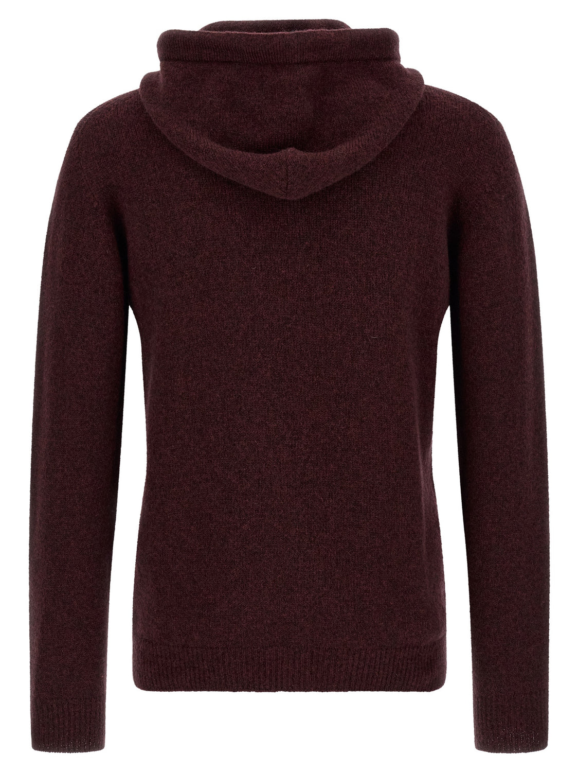 Bordeaux Wool Cardigan