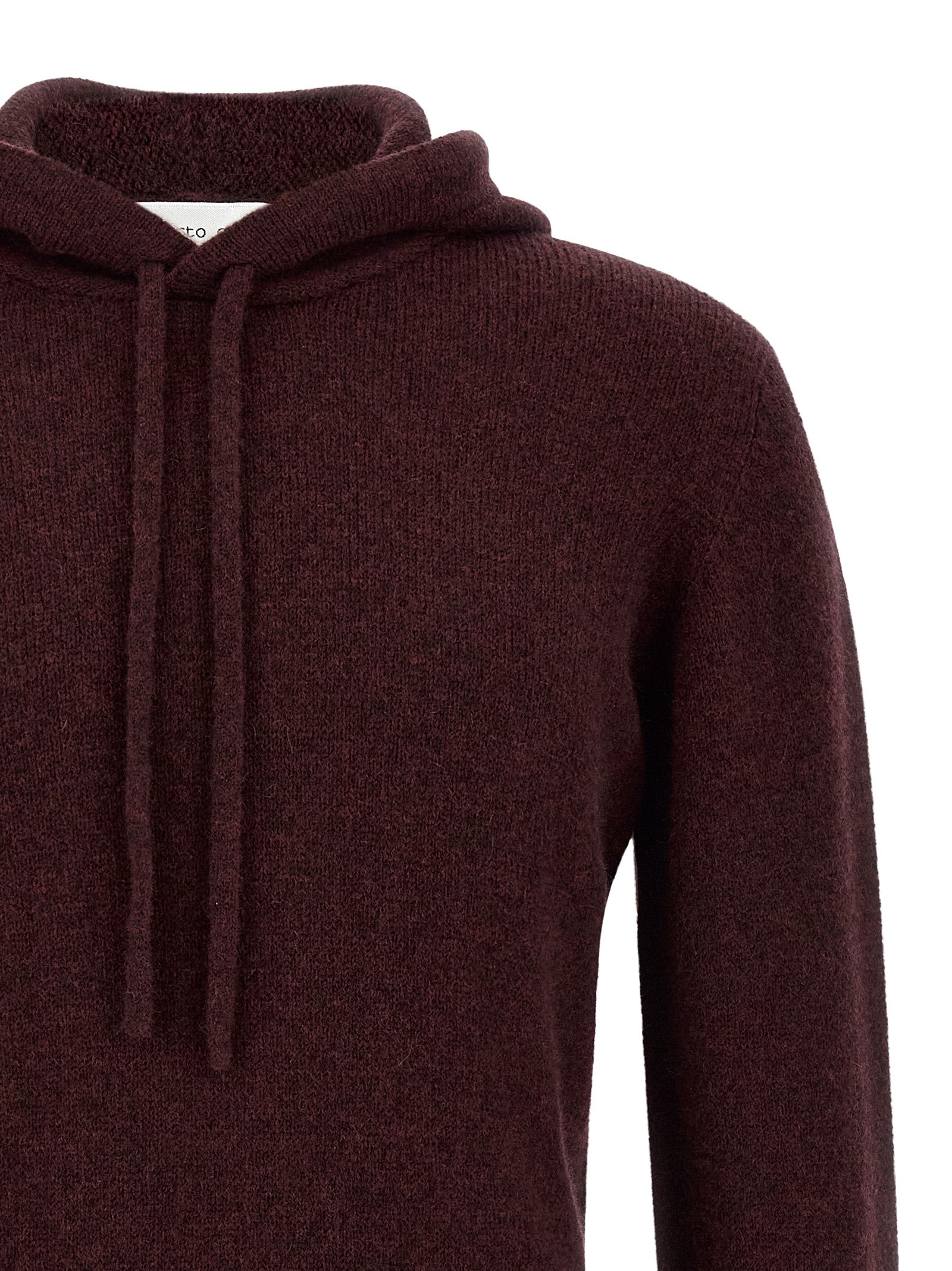 Bordeaux Wool Cardigan