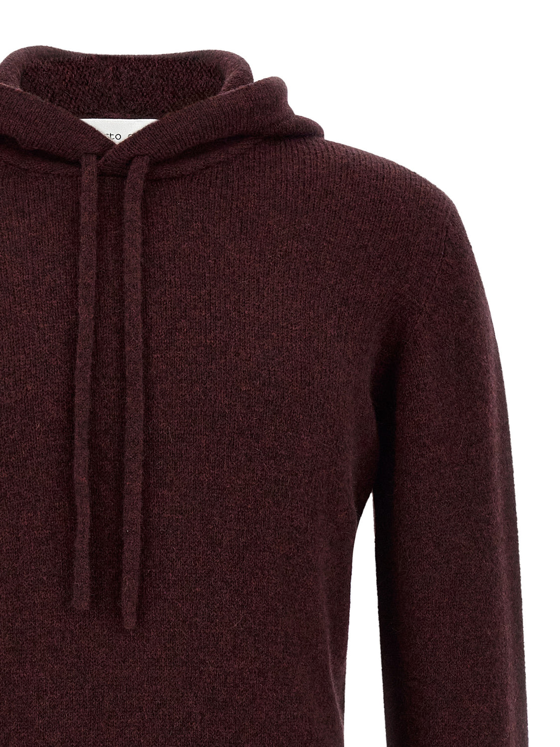 Bordeaux Wool Cardigan