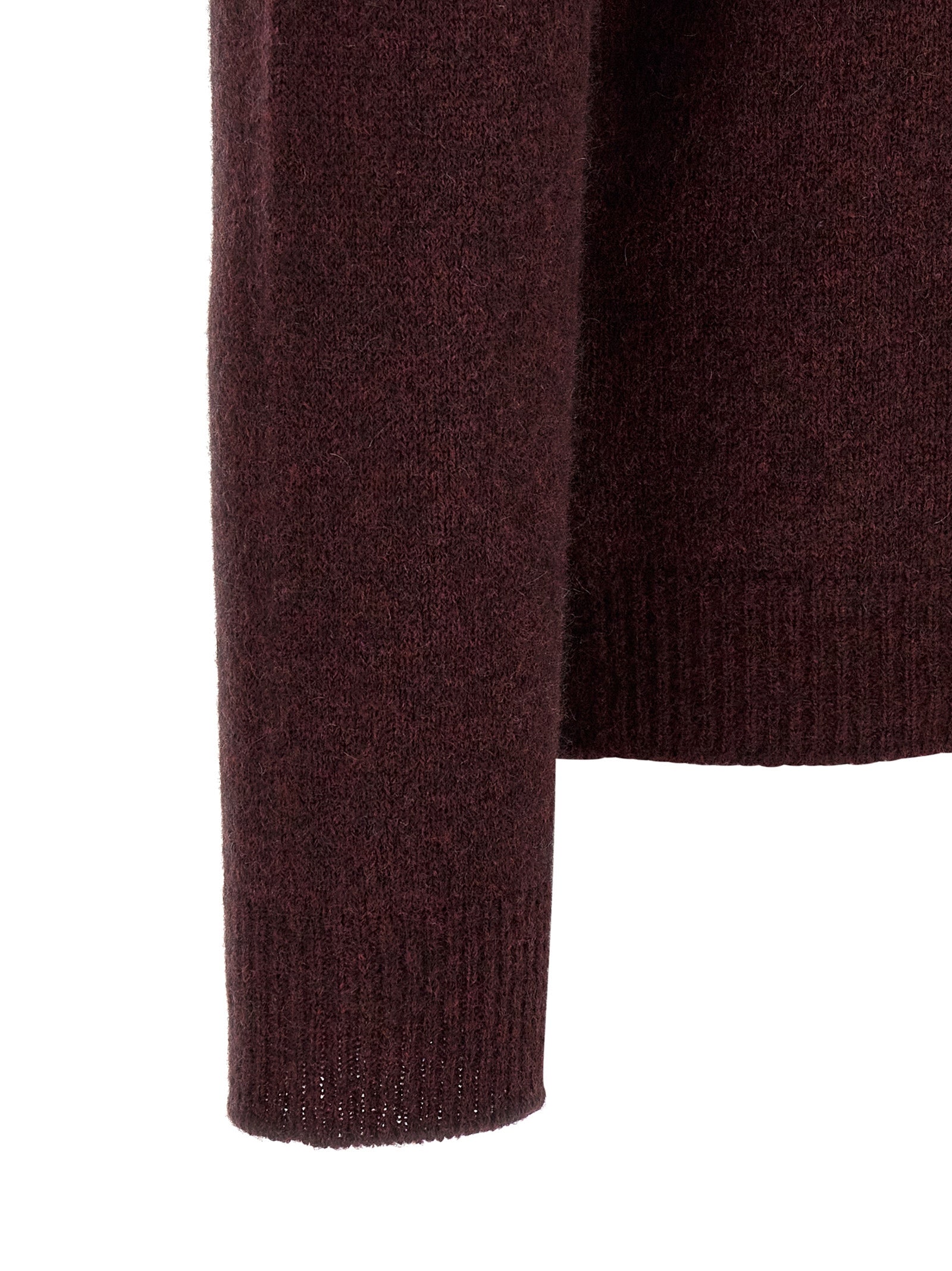 Bordeaux Wool Cardigan
